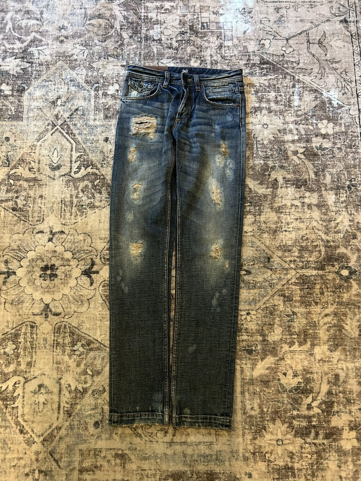 Dolce & Gabbana Dolce and Gabbana Boyfriend Jeans Size US 26 / EU 42 - 1 Thumbnail