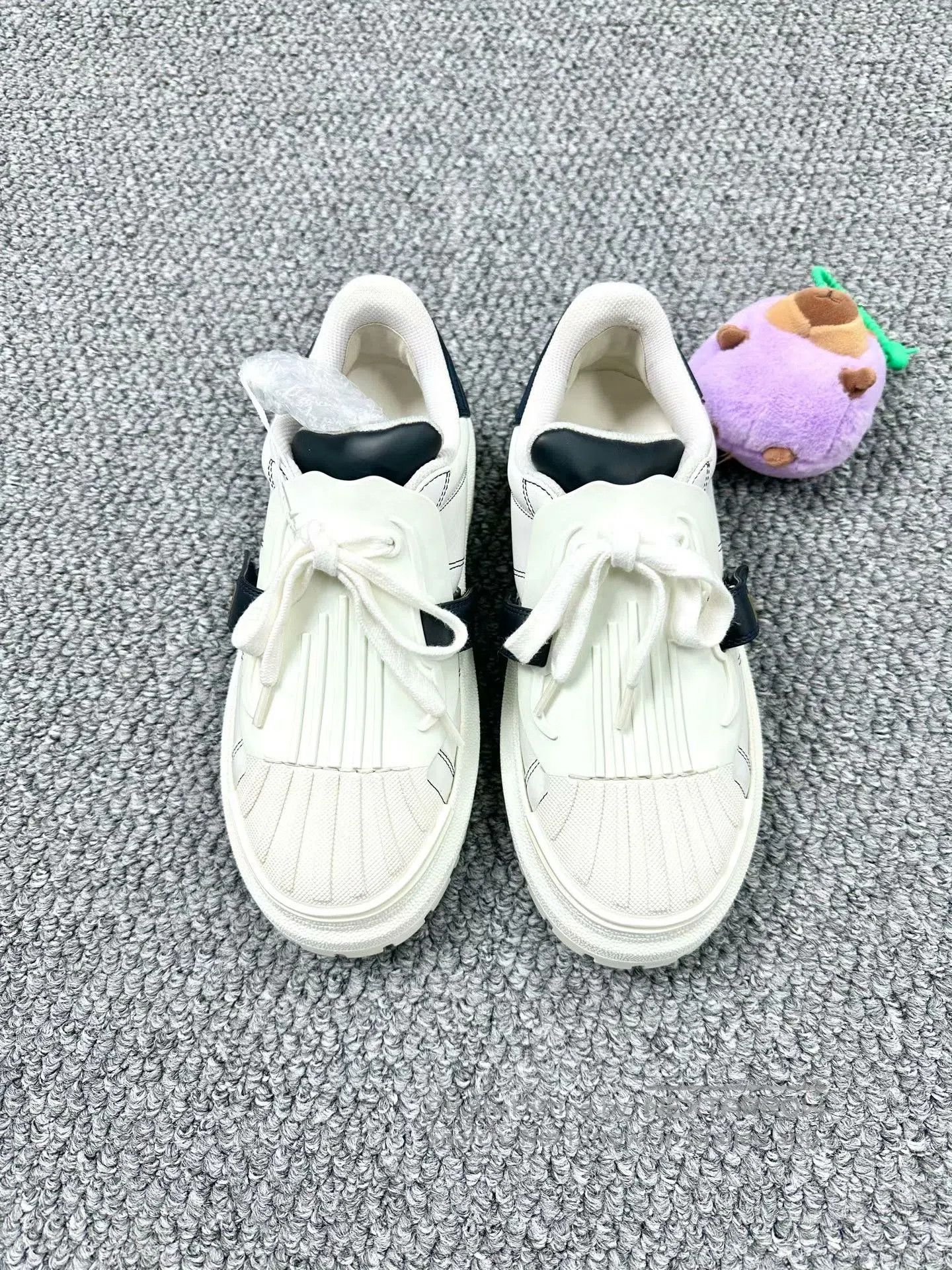 Dior Dior White Magic Tape Shell Head Casual Shoes| Size US 5 / EU 37 - 2 Thumbnail