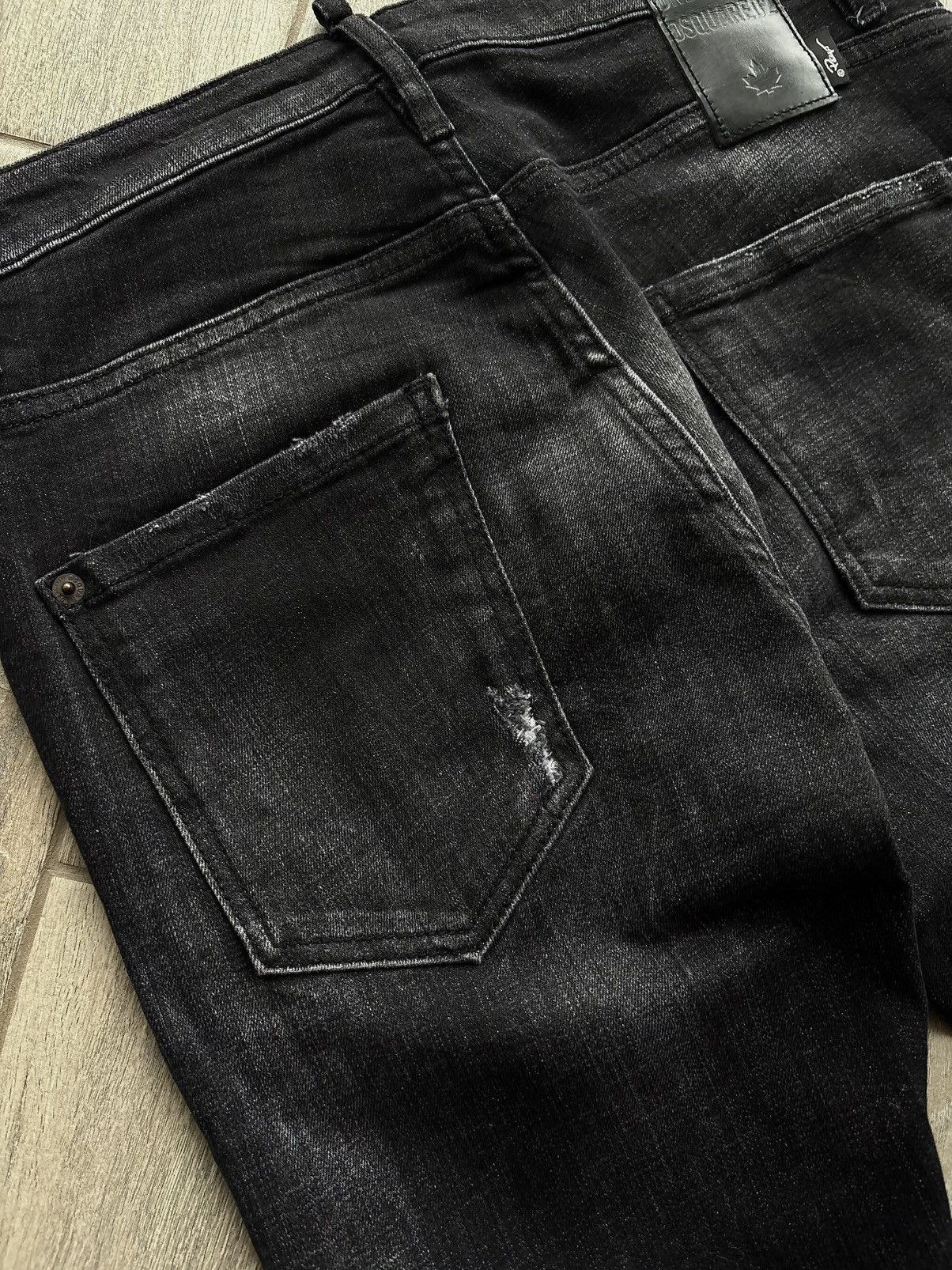 Dsquared2 Dsquared2 Skater Jeans Black Size 44 Distressed Designer Size US 30 / EU 46 - 11 Thumbnail
