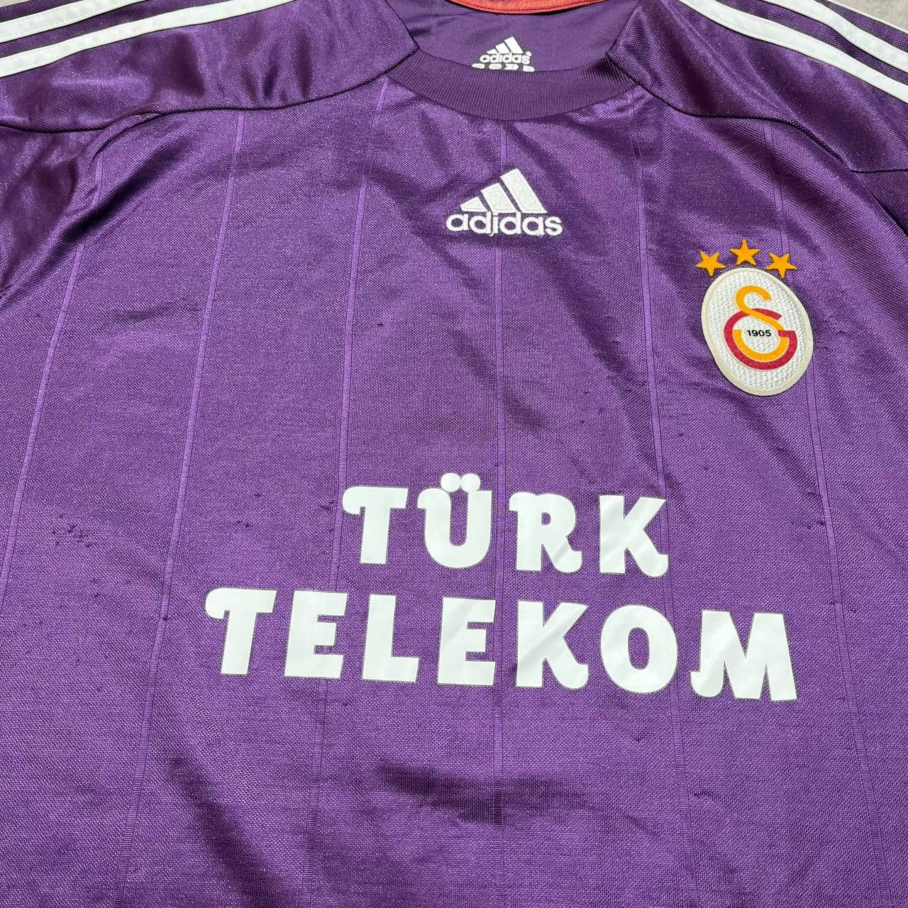 Adidas Vintage Adidas 2009/2010 Third Galatasaray Football T-ShirT Size US L / EU 52-54 / 3 - 22 Thumbnail