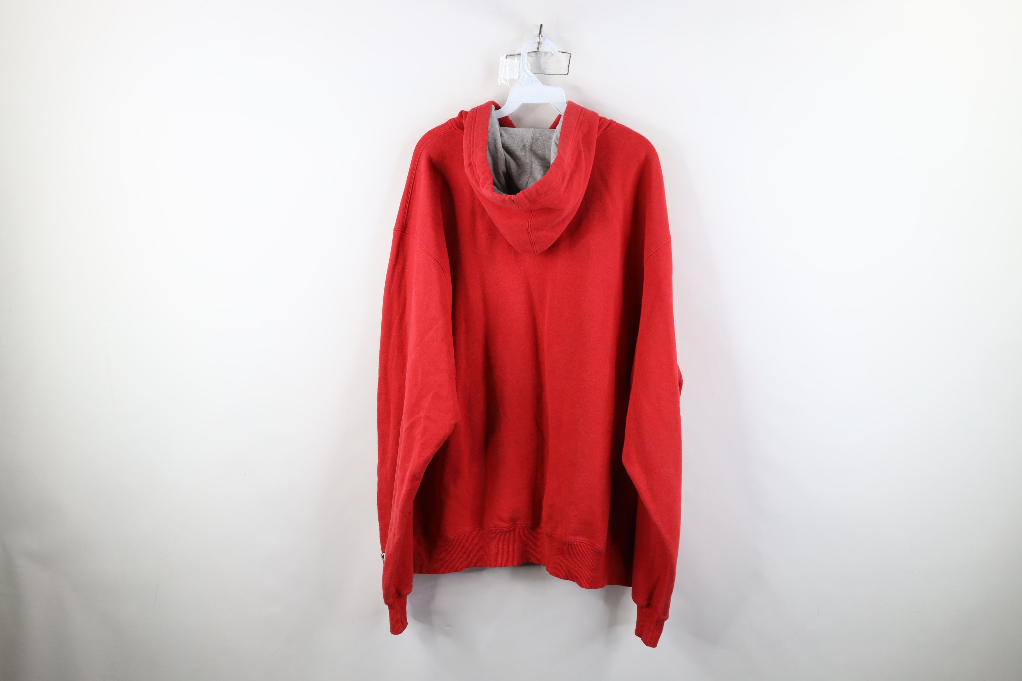 Champion Vintage Champion Baggy Oversized Hoodie Sweatshirt Red Size US XL / EU 56 / 4 - 12 Thumbnail