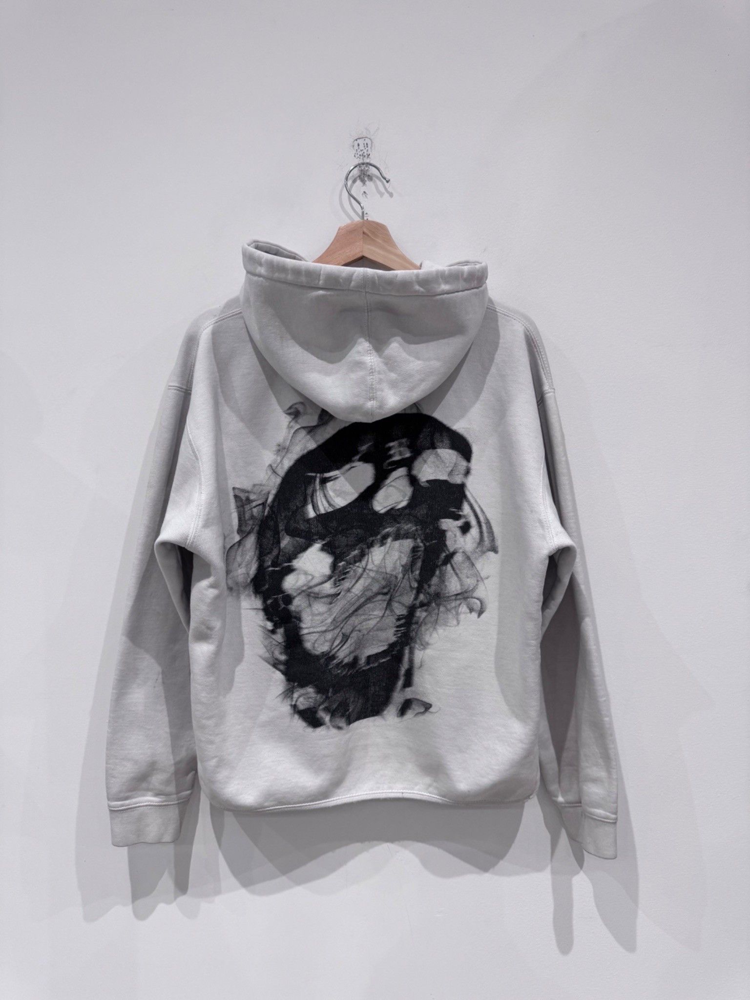 Revenge Revenge Smoke Logo Hoodie White Size US M / EU 48-50 / 2 - 5 Thumbnail