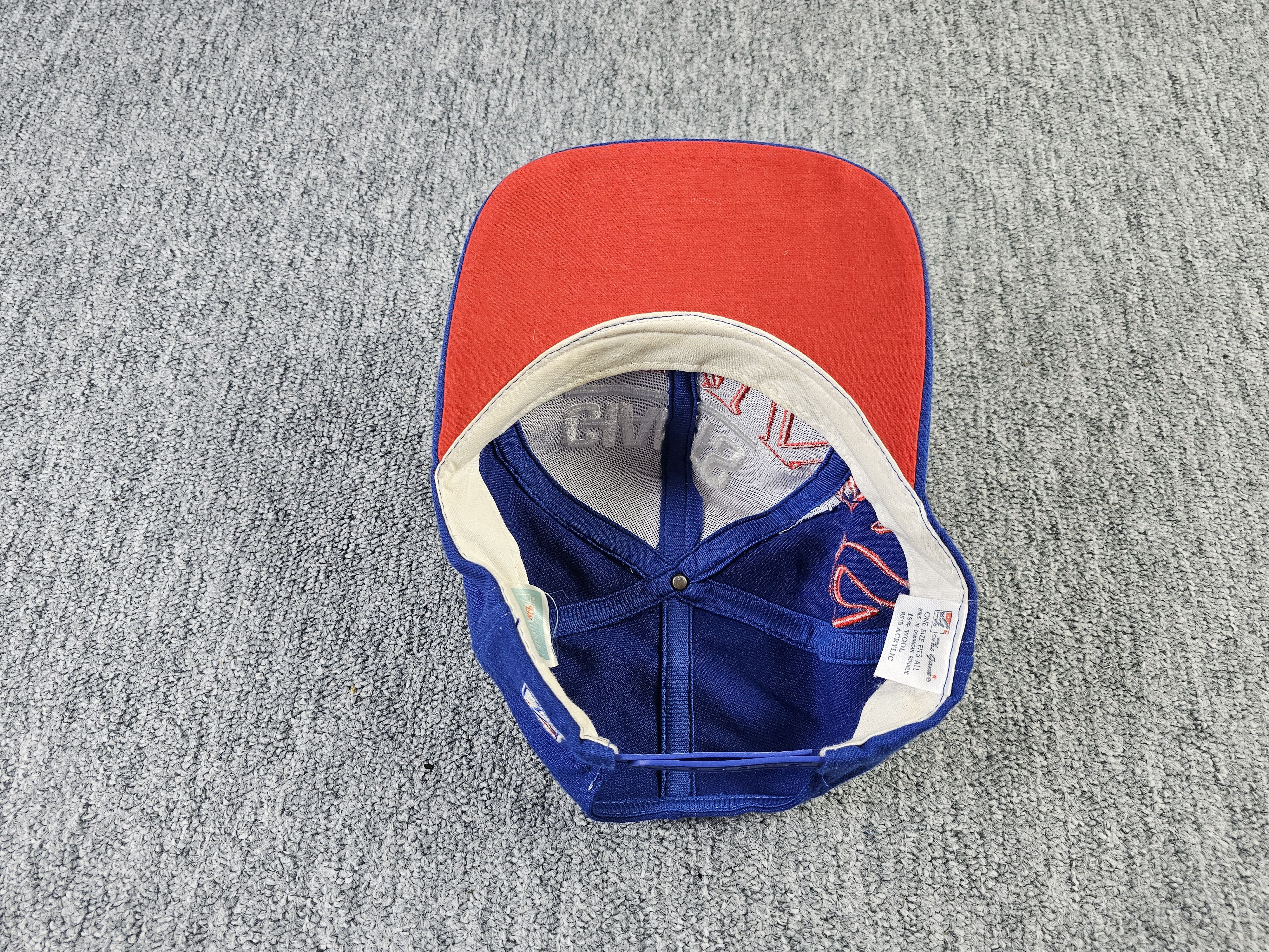 The Game Vintage 90s The Game New York Giants Big Logo Snapback Hat Size ONE SIZE - 10 Thumbnail