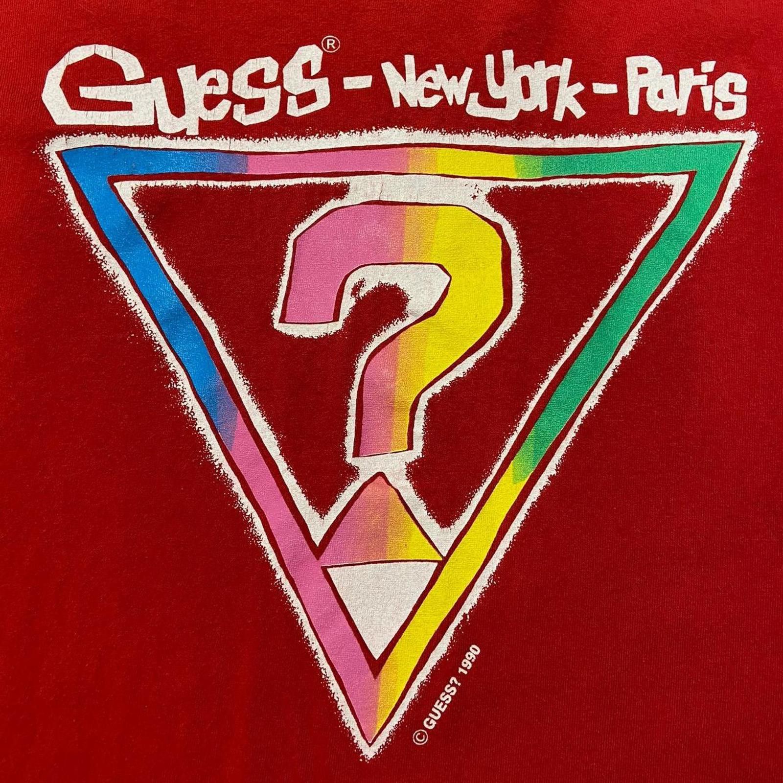 Guess 1990s Guess USA Jeans Tee Size US L / EU 52-54 / 3 - 2 Thumbnail