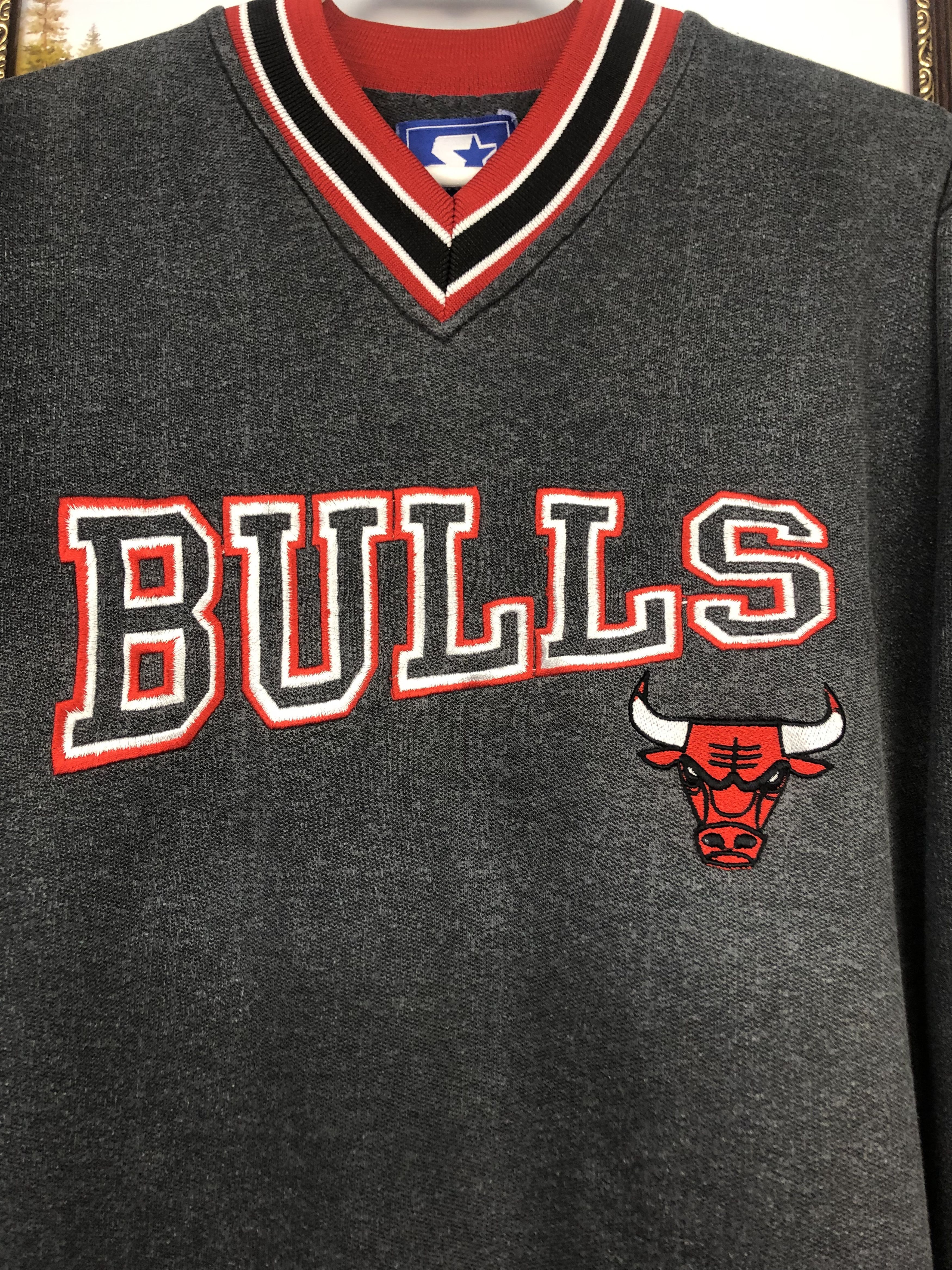 Starter Vintage Chicago Bulls NBA Jordan Sweatshirt Embroided Size US M / EU 48-50 / 2 - 3 Thumbnail