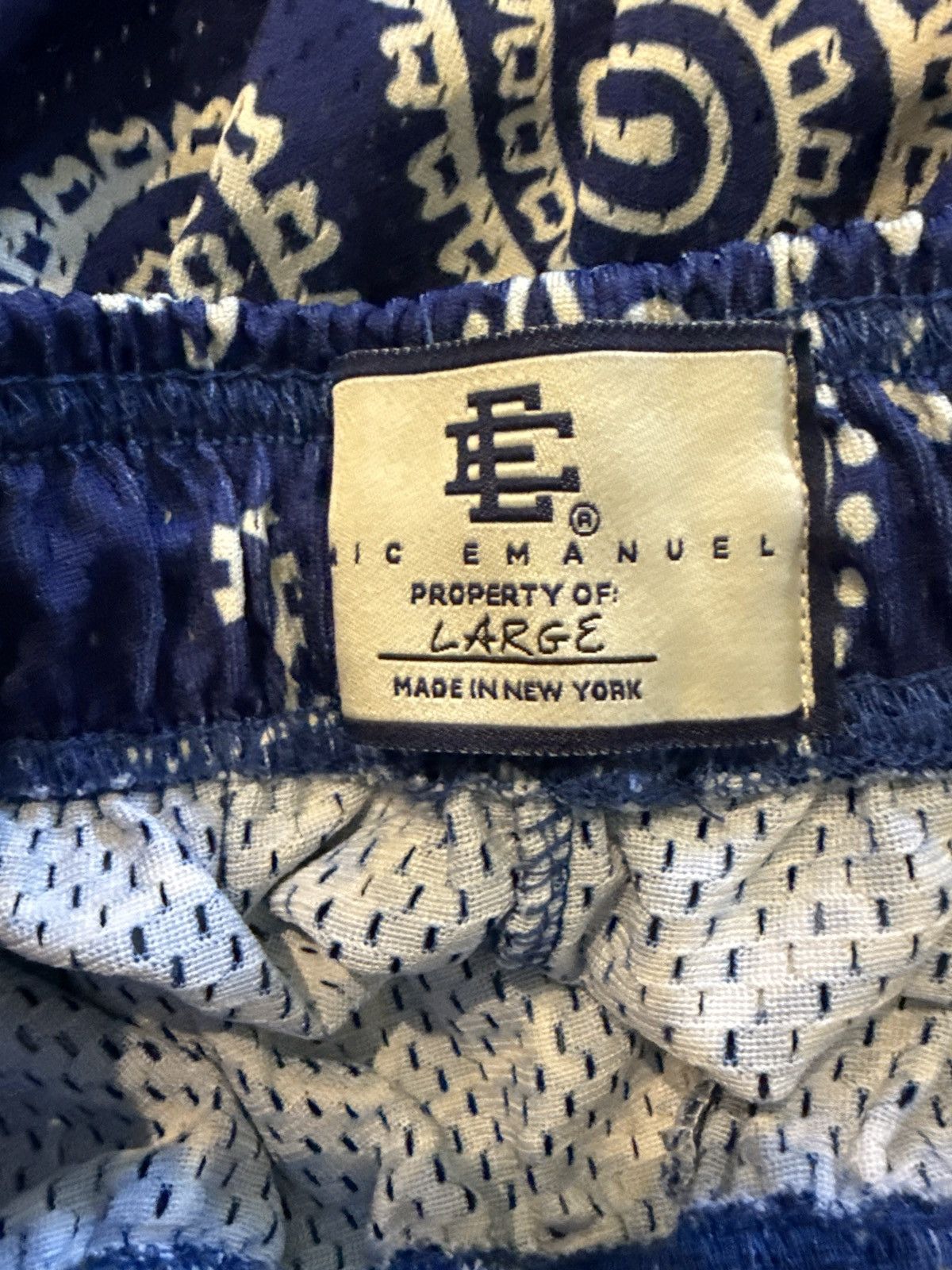 Eric Emanuel Eric Emanuel Mesh Shirts Large -Blue Size US 34 / EU 50 - 4 Thumbnail