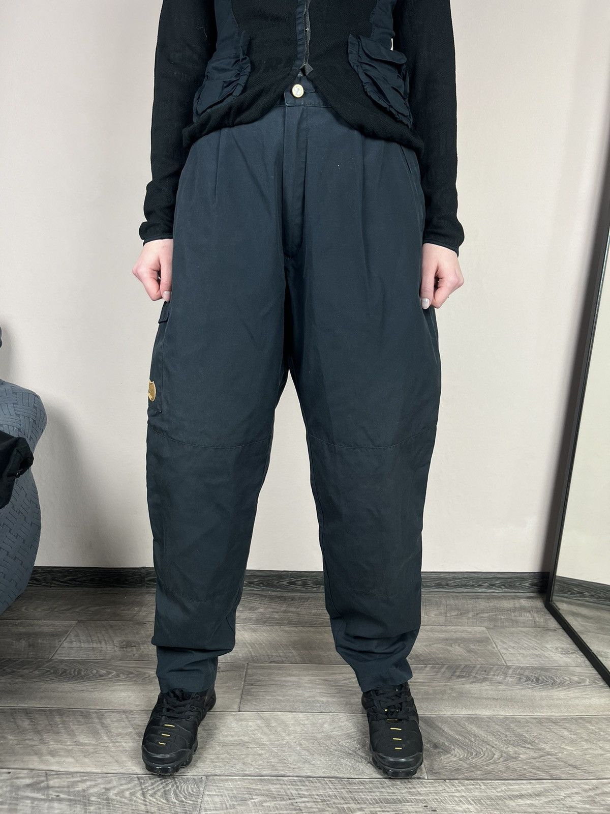 Fjallraven Vintage Fjallraven Rare Cargo Pants Fox Logo Women’s Size 44 Size 30" / US 8 / IT 44 - 3 Thumbnail