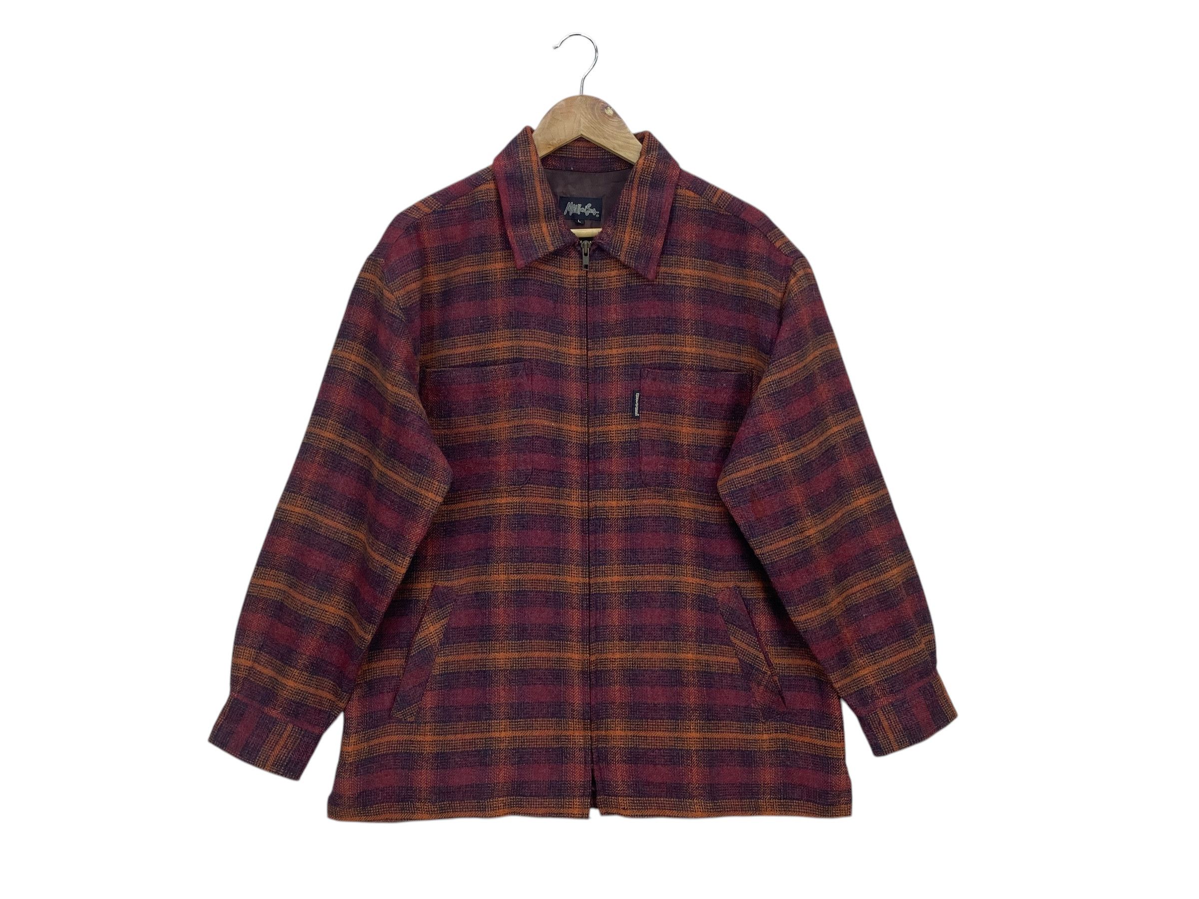 Maui and Sons Maui and Sons Vintage Plaid Flannel Shirt – Button Down Size US M / EU 48-50 / 2 - 1 Thumbnail