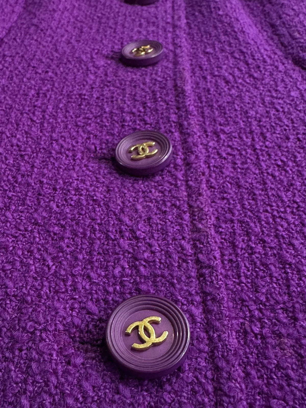 Chanel Barbie Collection - 1995 Chanel Tweed Set Size XS / US 0-2 / IT 36-38 - 7 Thumbnail
