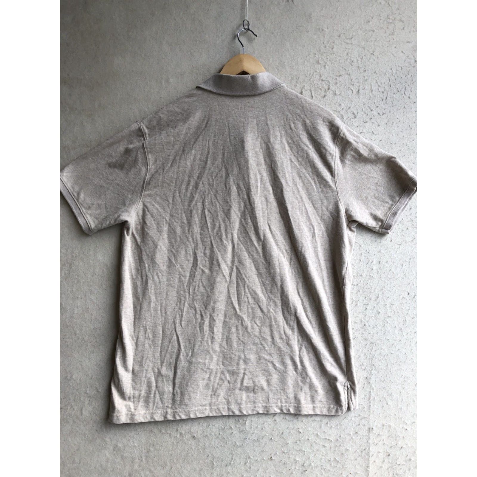 Vintage St. John’s Bay Shirt Mens XL Beige Cotton Short Sleeve Collared Button-Up Summer Size US XL / EU 56 / 4 - 2 Thumbnail