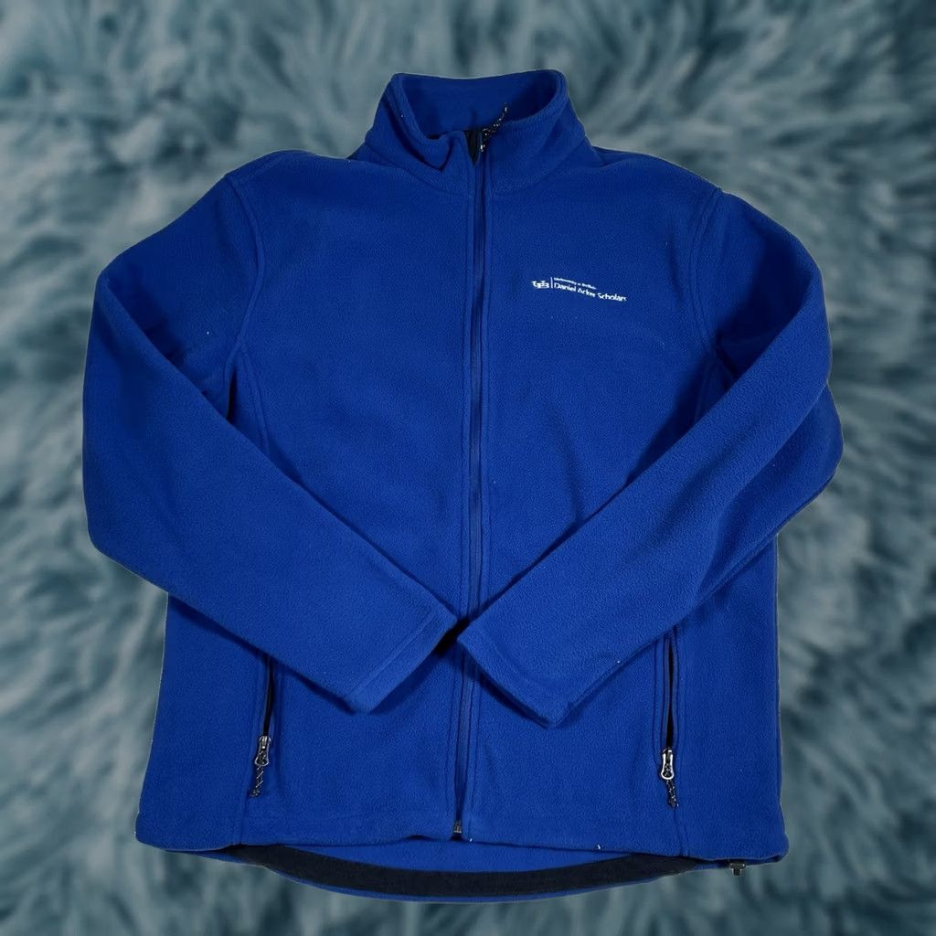 Vintage Unbranded University Blue Fleece Jacket Mens Large Cotton Crossland Warmth Regular Size L Size US L / EU 52-54 / 3 - 1 Thumbnail