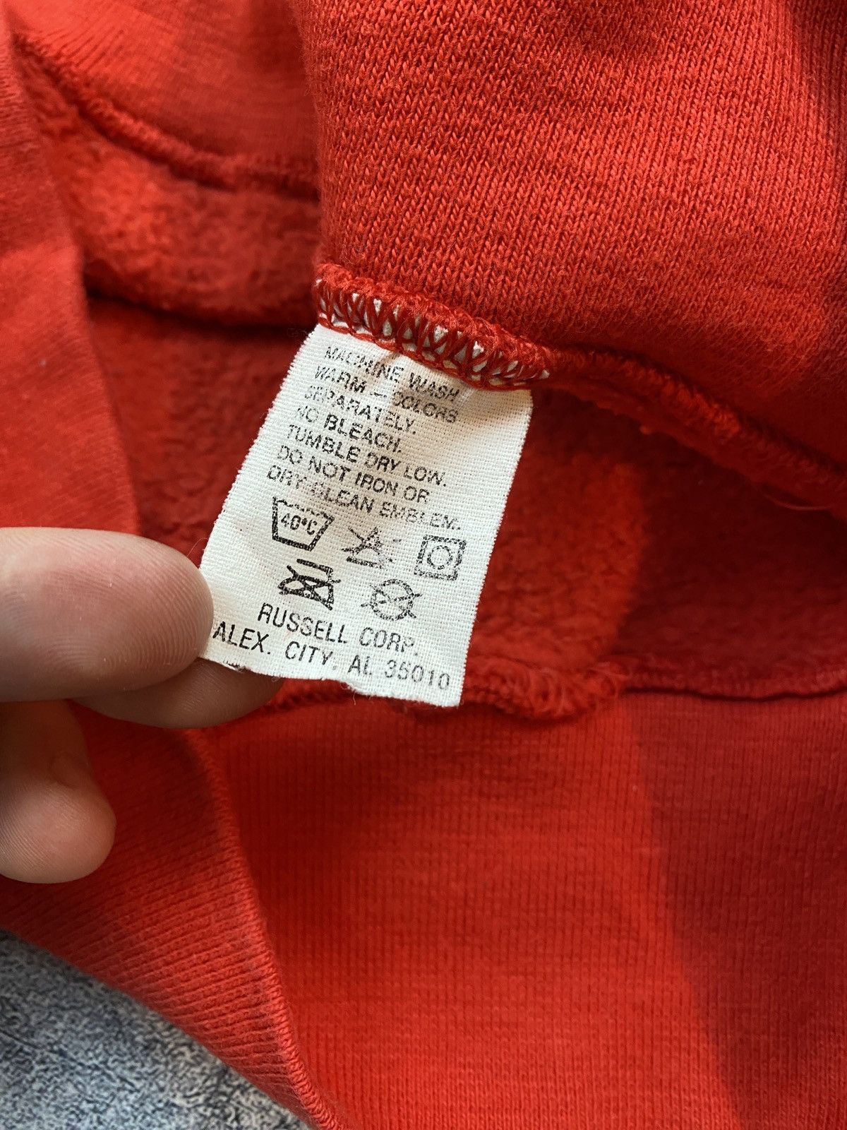 Russell Athletic × Vintage Russell Athletic Red Sweater Weight Rugby Polo Size M Size US M / EU 48-50 / 2 - 9 Thumbnail