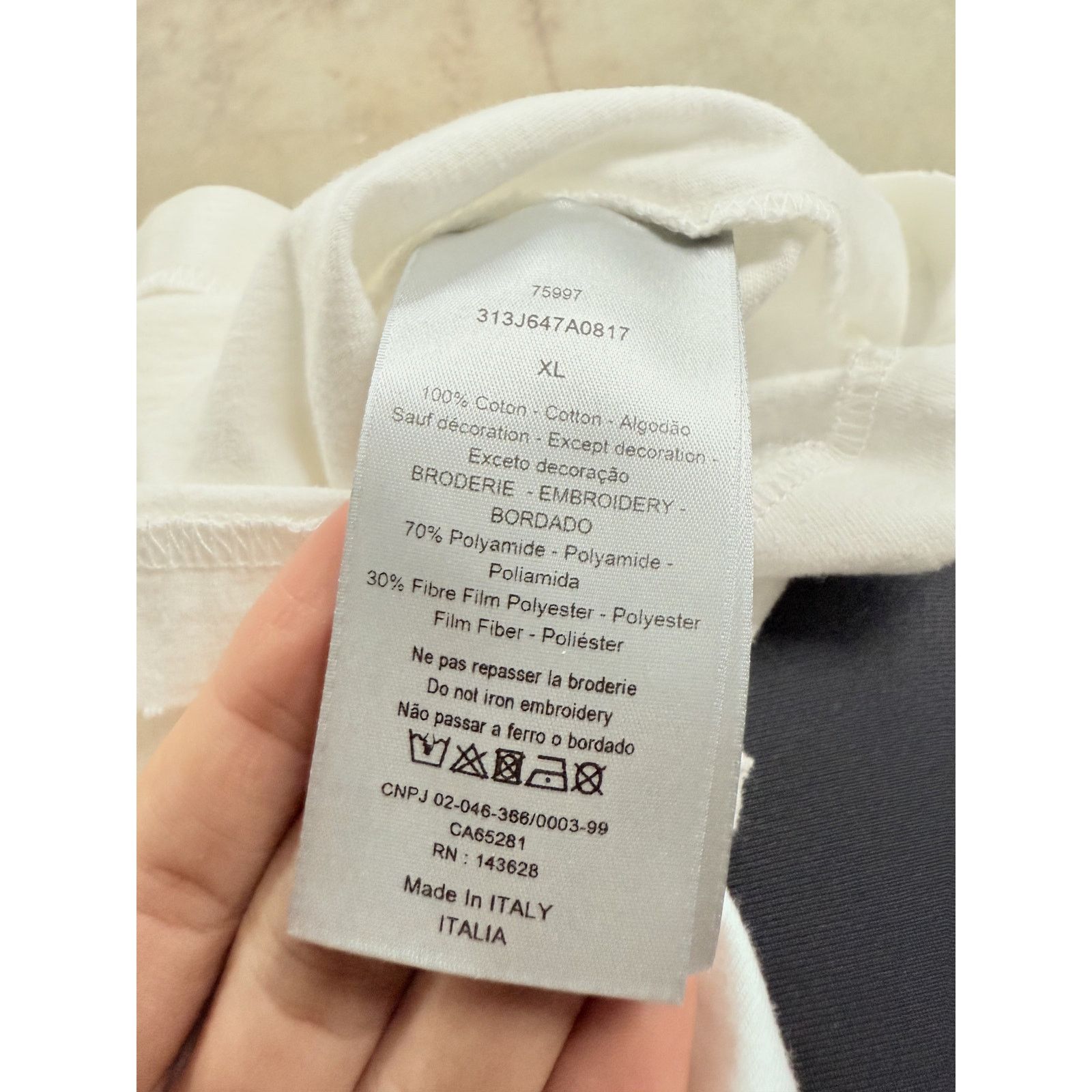Dior Dior ERL Tee New XL With Tags Size US XL / EU 56 / 4 - 3 Thumbnail