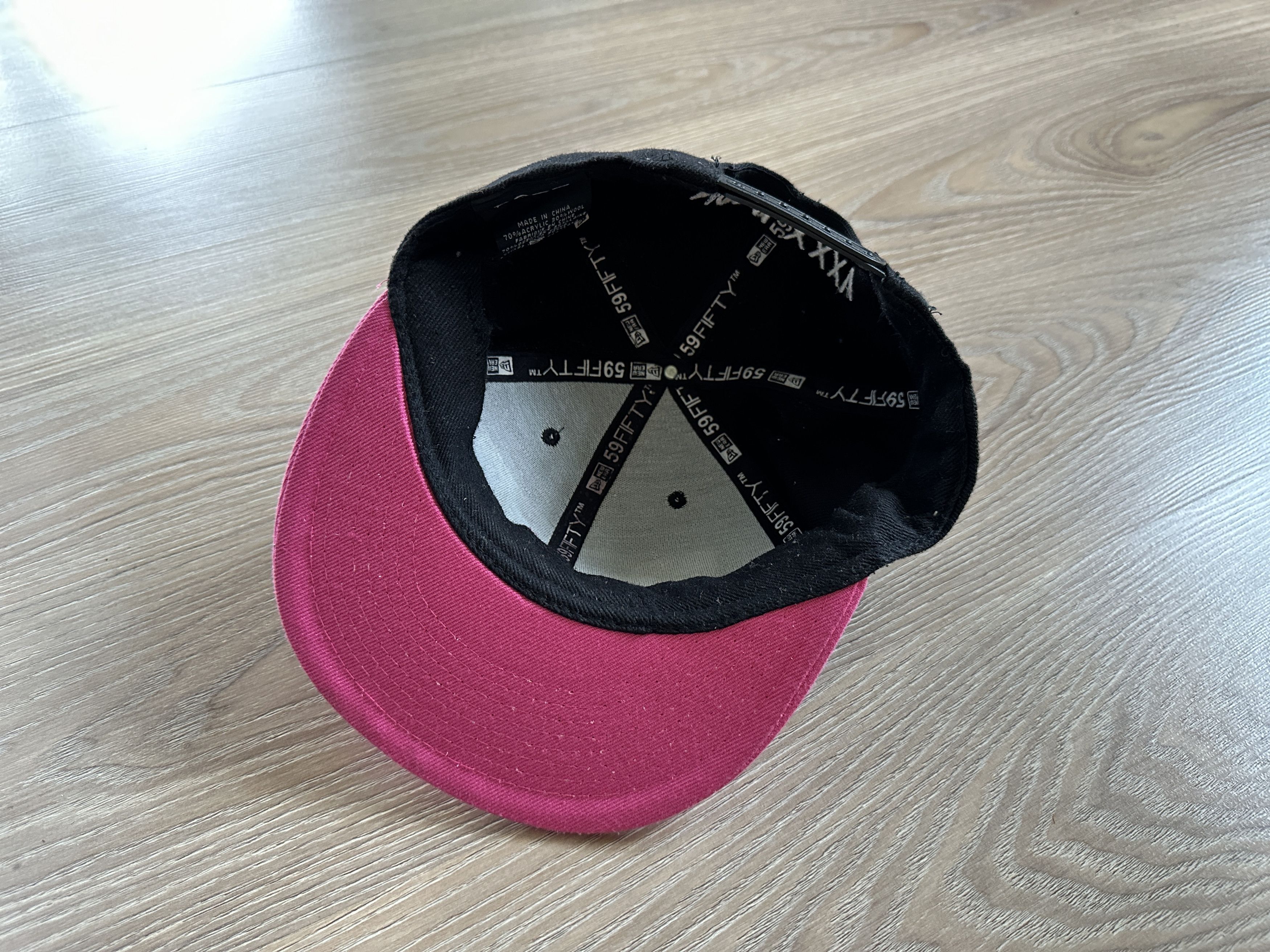 Rap Tees × Vintage Dope Vintage Pink Cap Size ONE SIZE - 6 Thumbnail