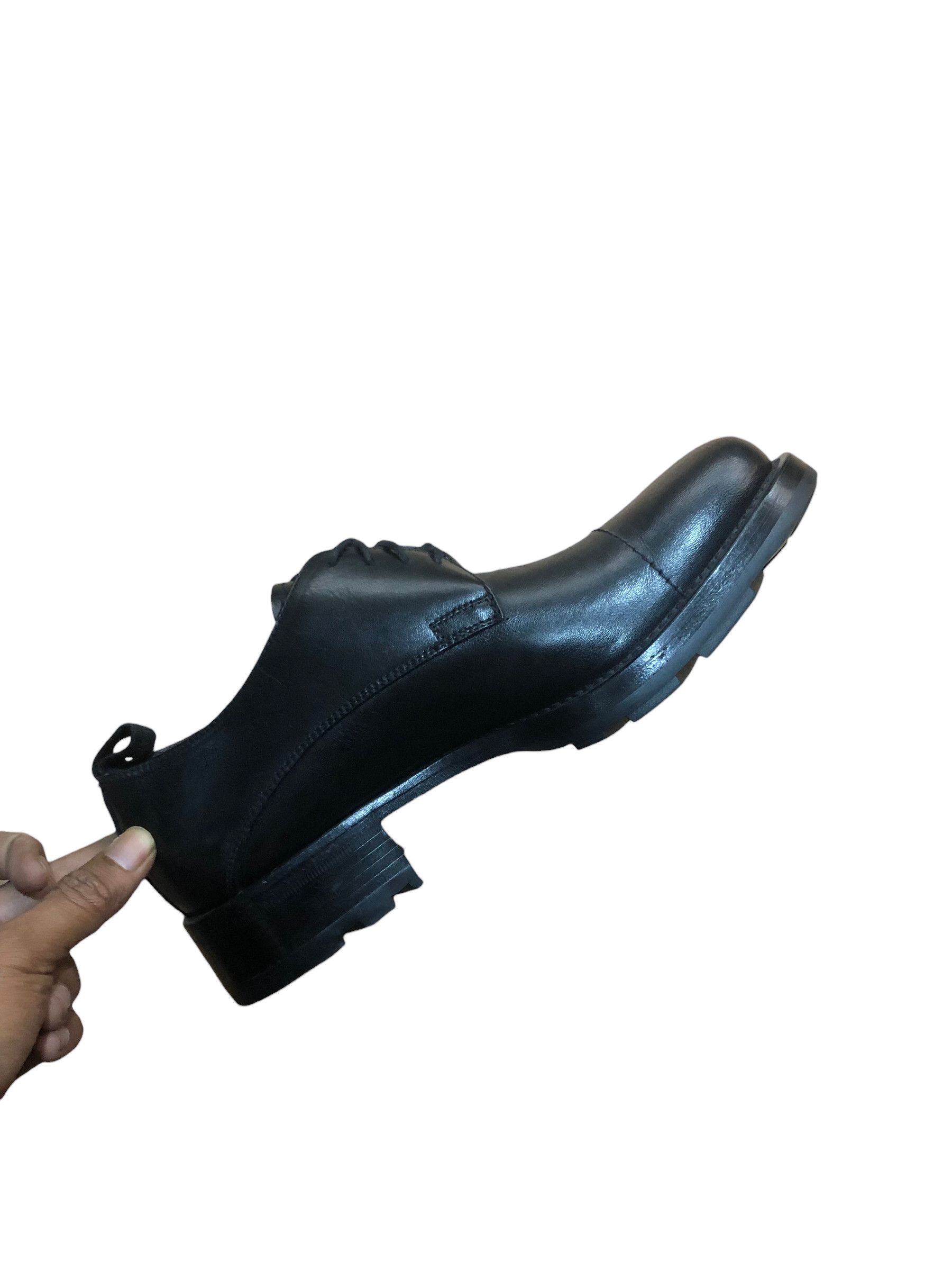 Miu Miu 💯Archive MIU MIU FW2001 Mens Leather Derby Shoes Boots Size US 7.5 / EU 40-41 - 4 Thumbnail