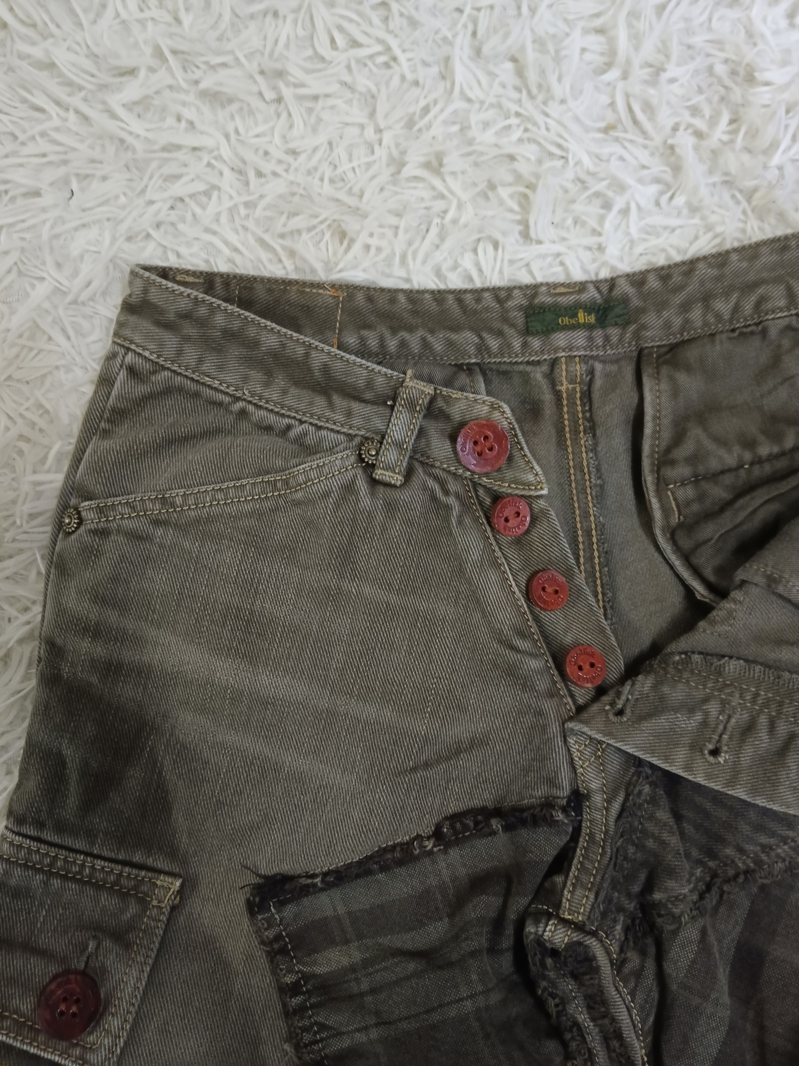 Obelisk OBELISK FLARE PACTWORK DENIM PANTS Size US 28 / EU 44 - 6 Thumbnail