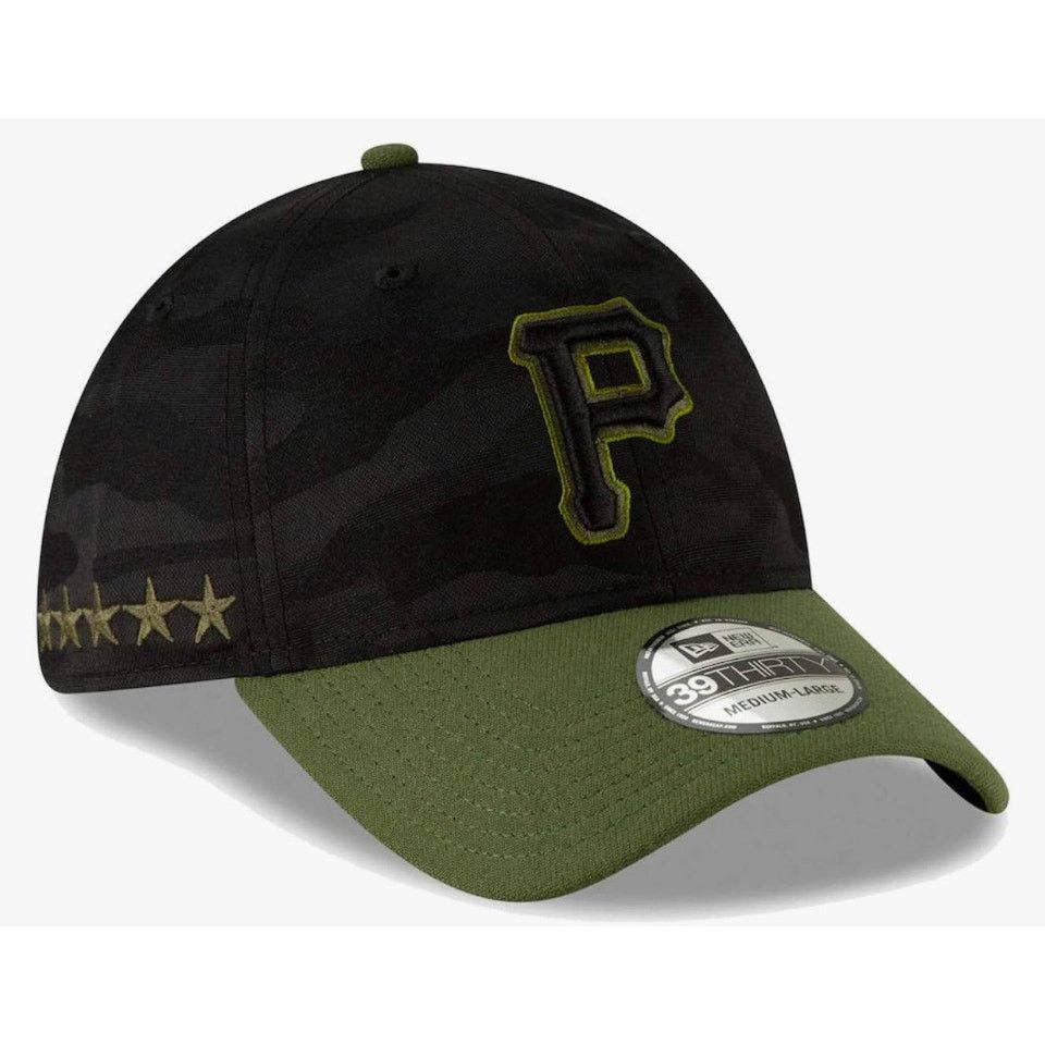 New Era New Era Pittsburgh Pirates Camo 39Thirty Flex Hat Mens NEW Size ONE SIZE - 1 Thumbnail
