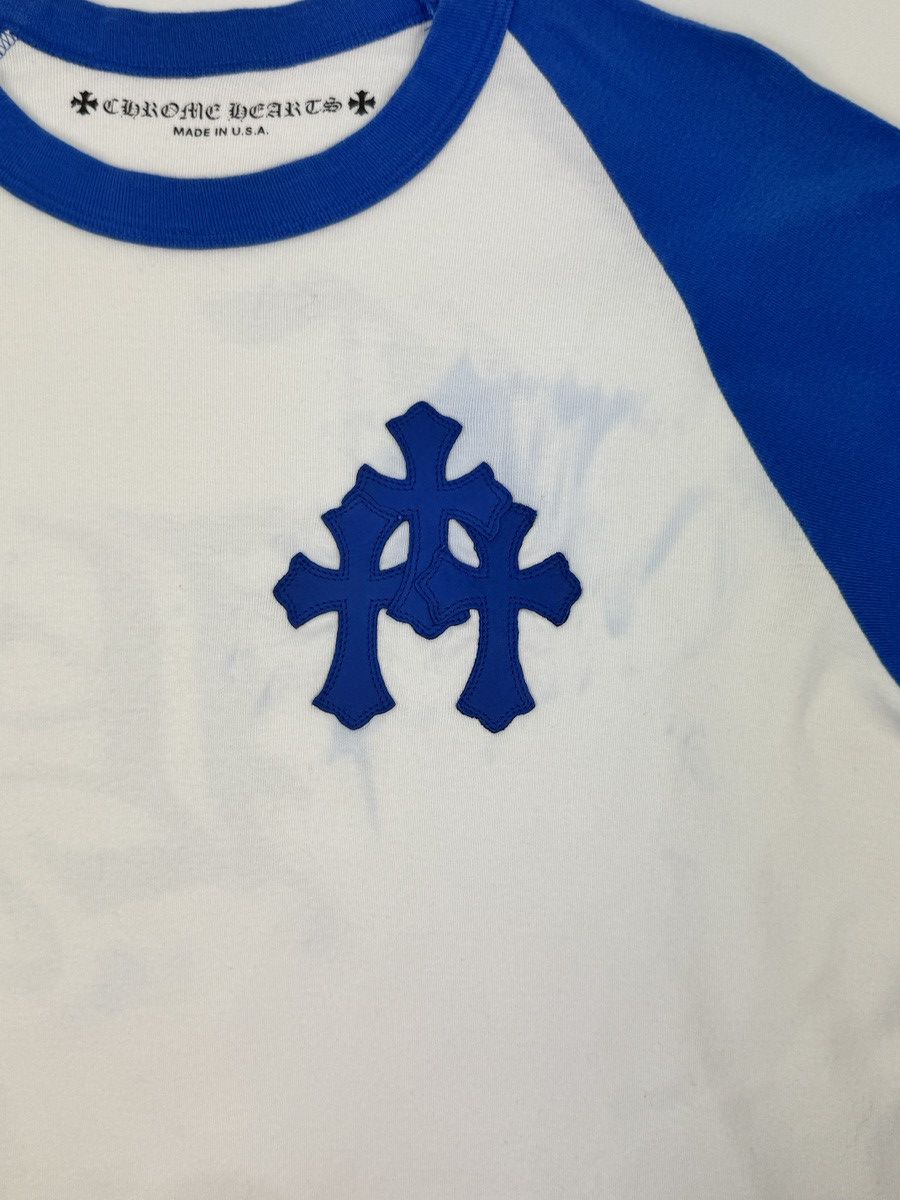 Chrome Hearts 1/1 SAMPLE LEATHER CROSS LONG SLEEVE T-SHIRT Size US XL / EU 56 / 4 - 6 Thumbnail