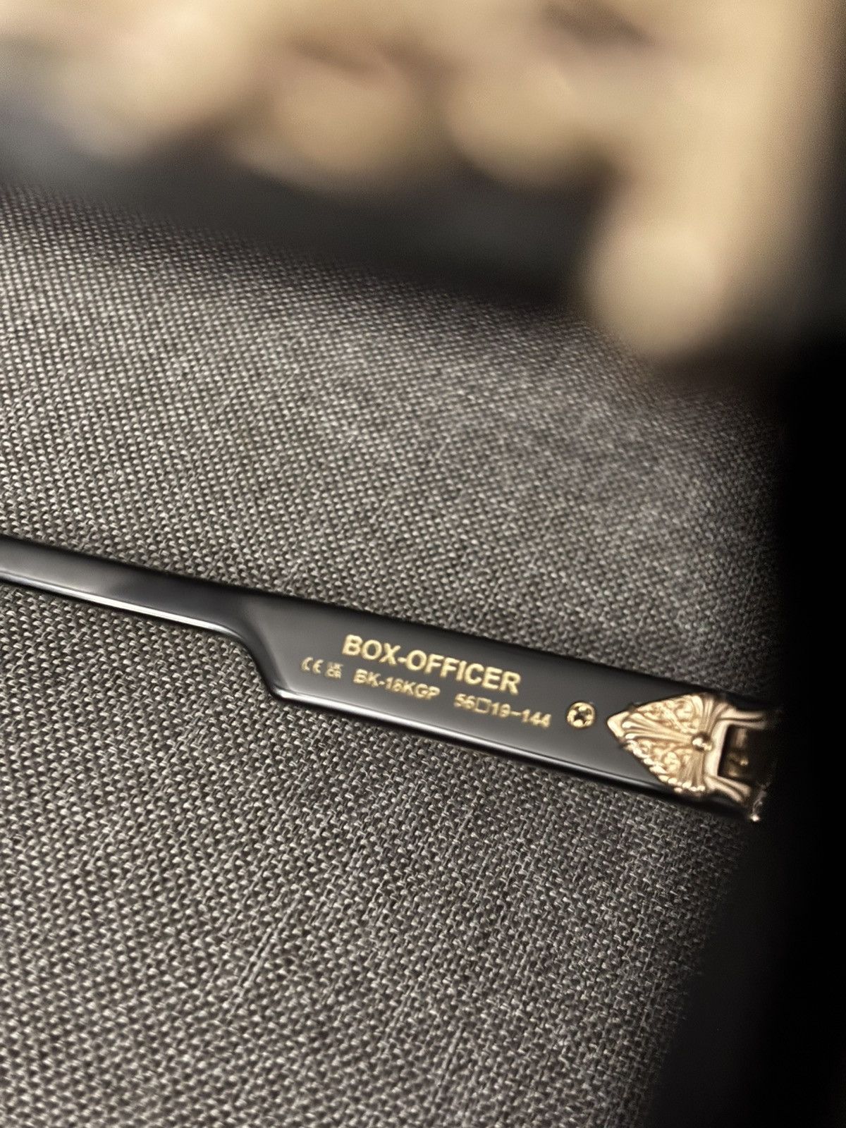 Chrome Hearts Chrome hearts 18kgp box officer frames Size ONE SIZE - 5 Thumbnail