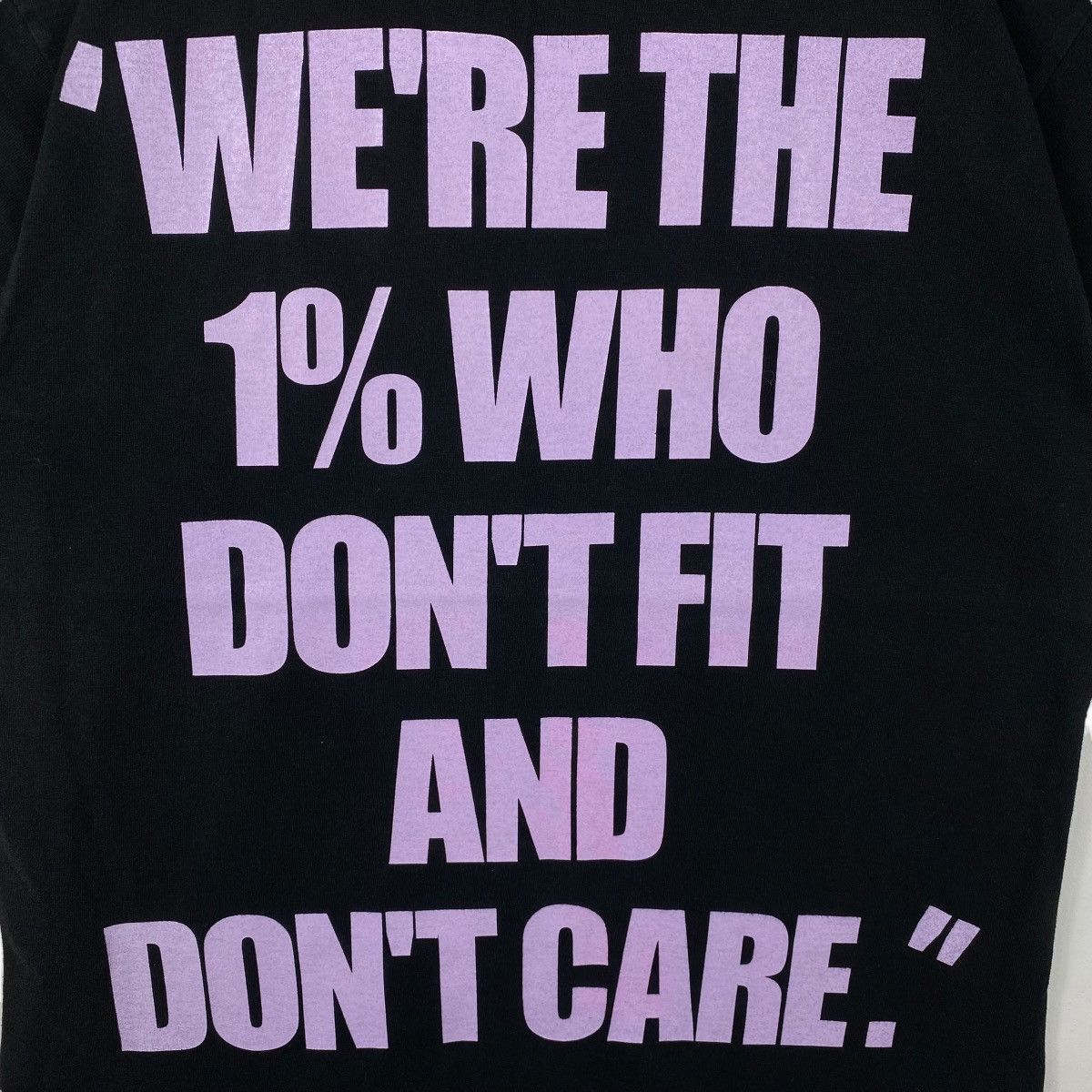 Japanese Brand Vintage RNA INC We're The 1% Who Don't Fit And Don't Care Size M / US 6-8 / IT 42-44 - 2 Thumbnail