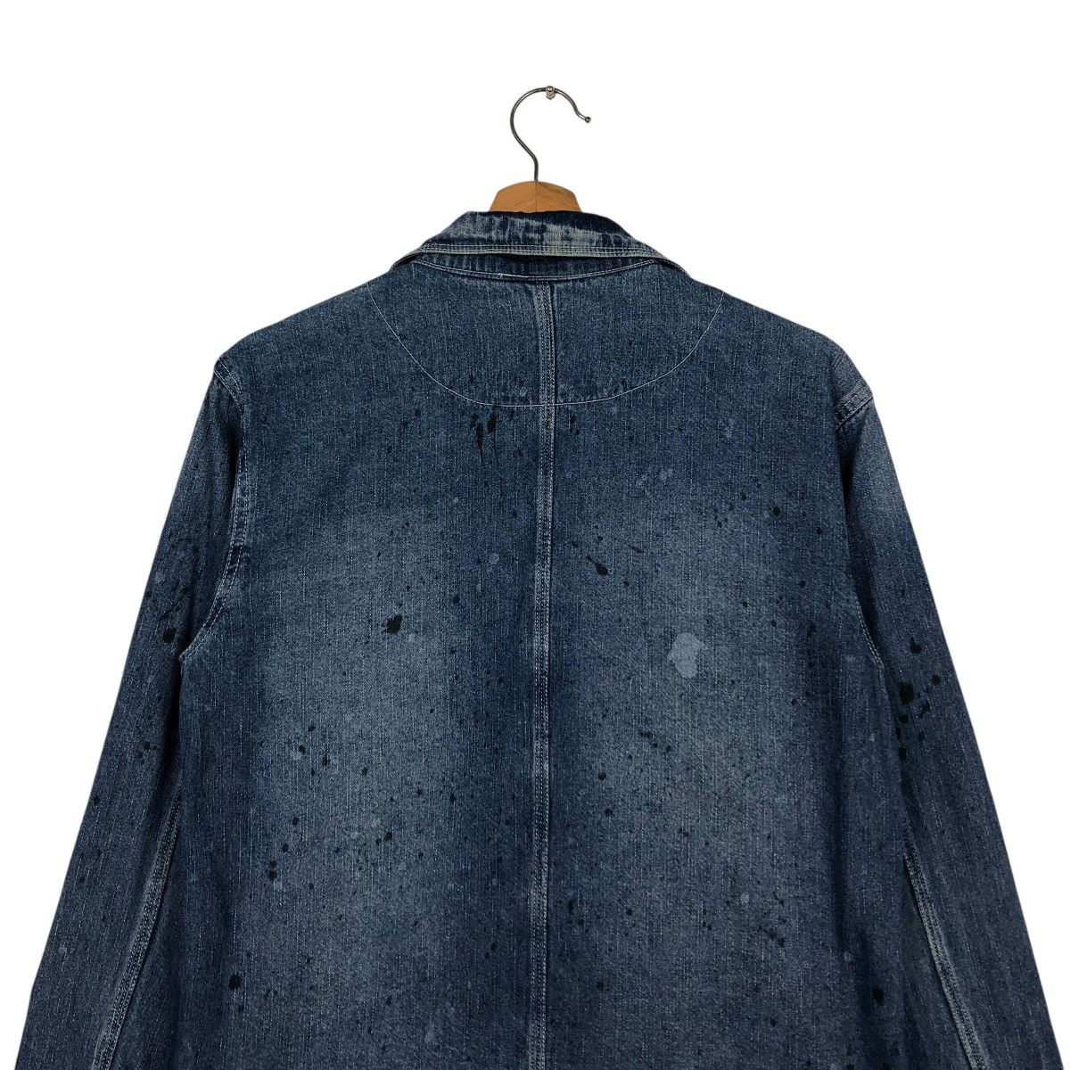 Japanese Brand 🔥M2SQUARED WORKER DENIM JACKET BLANKET ISSEY MIYAKE Size US M / EU 48-50 / 2 - 11 Thumbnail