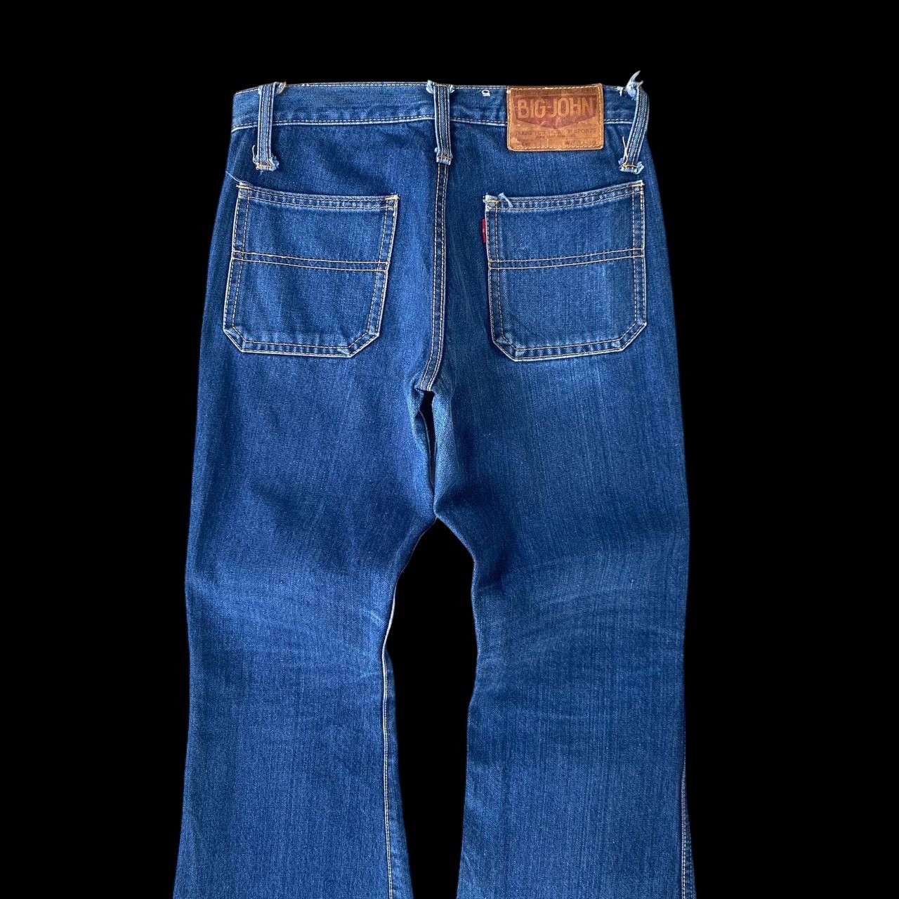 Big John FLARED W29X29.5" VINTAGE BIGJOHN BUSHPANT BOOTCUT ZIP TALON Size US 29 - 9 Thumbnail