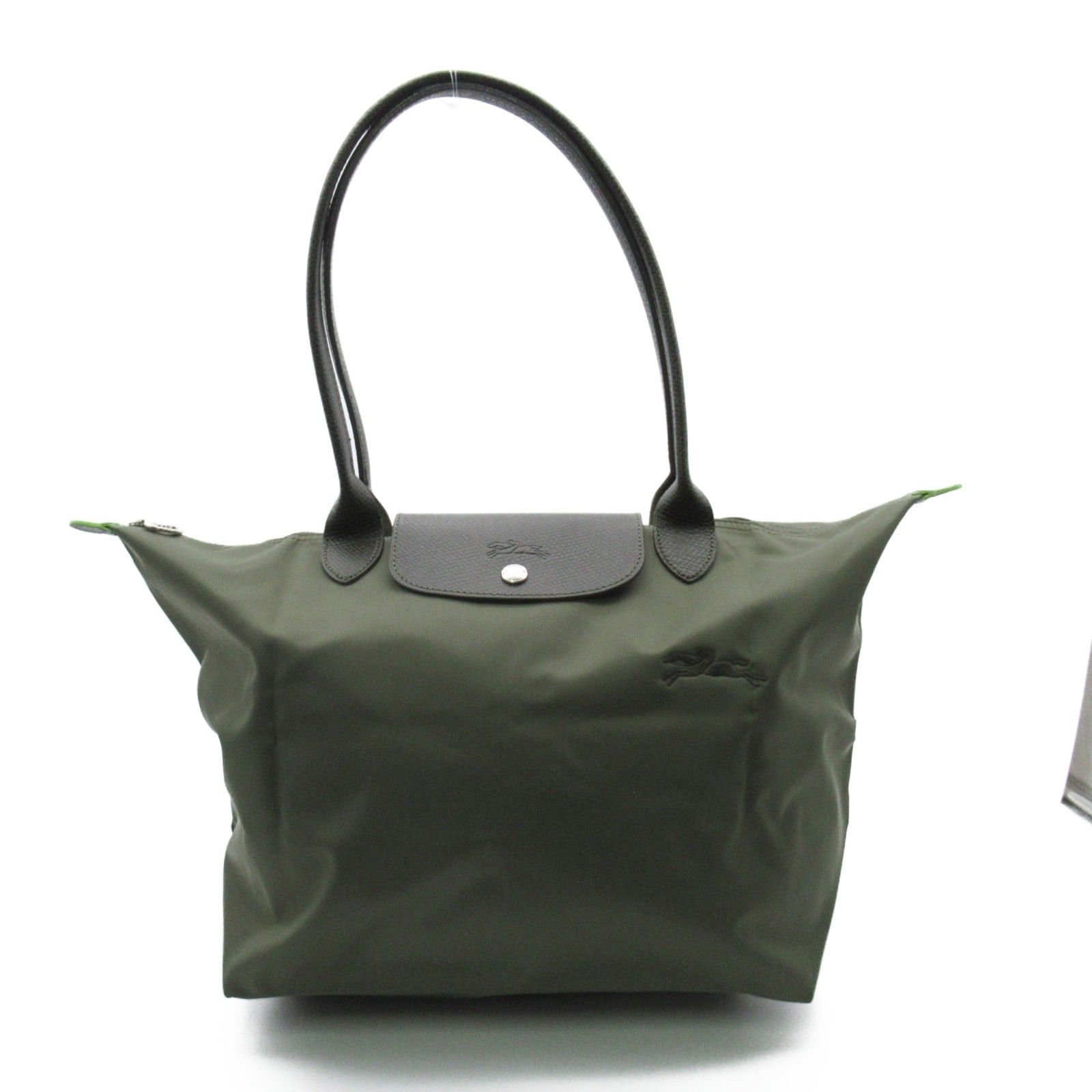 Longchamp Longchamp Le Preage Green L Shoulder Bag Others Recycled Polyamide Canvas Forest Size ONE SIZE - 1 Thumbnail