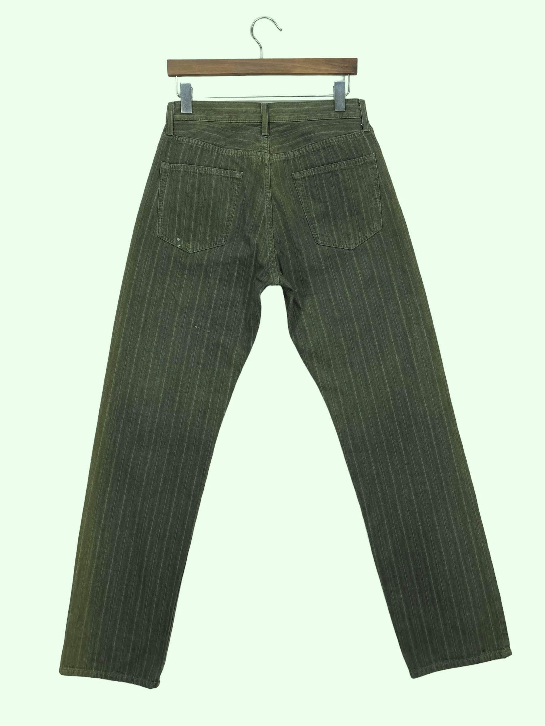 image of Global Work Pants Hickory Pants in Green, Men's (Size 29)