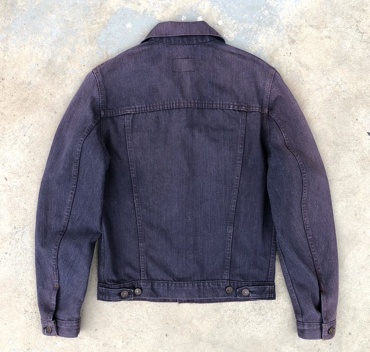 Levi's Vintage Clothing Vintage Faded Levis Orange Tab Denim Trucker Jacket Size US M / EU 48-50 / 2 - 13 Thumbnail
