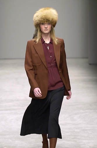 Prada Vintage Fall 2001 Chocolate brown Prada wrap blouse sz 40 Size S / US 4 / IT 40 - 11 Thumbnail