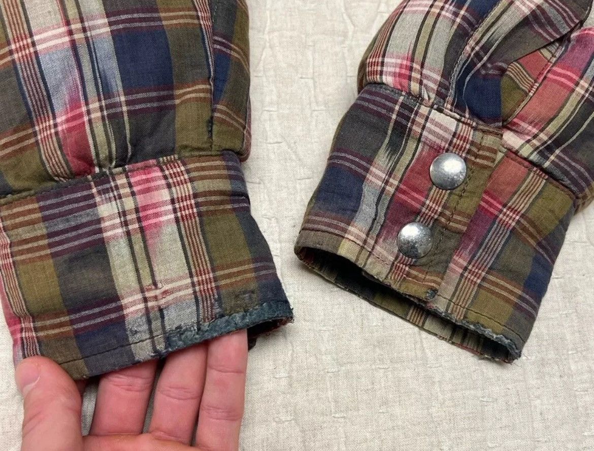 Billionaire Boys Club × Crescent Down Works Crescent Down Works x BBC Mens L Madras Snap Puffer Jacket Size US L / EU 52-54 / 3 - 11 Thumbnail