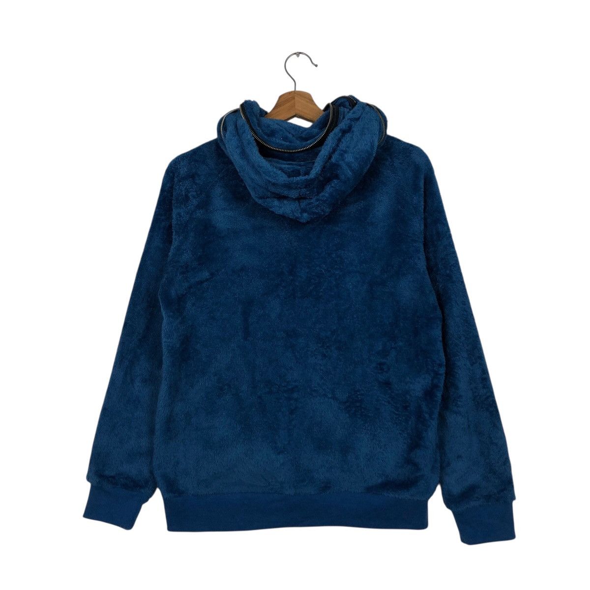 Beams Plus 📌Rich Blue Vintage Zipper Fleece Jacket Beams Heart Size US M / EU 48-50 / 2 - 9 Thumbnail