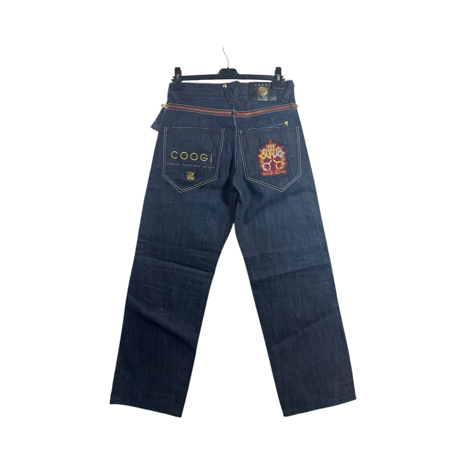 Coogi Vintage Coogi Jeans Y2K Hip Hop Baggy Wide Leg Embroidered R Size US 30 / EU 46 - 3 Thumbnail