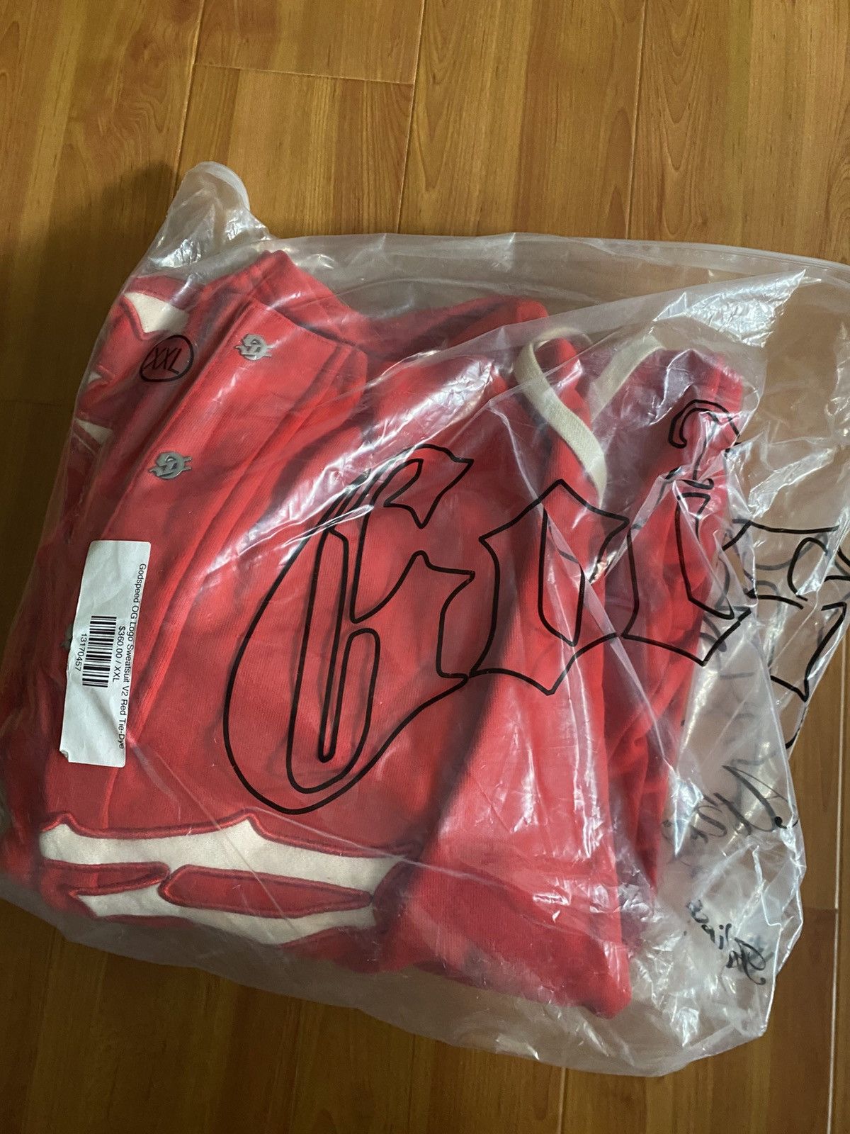 Godspeed XXL Godspeed Red Sweatpants OG Logo Size US 36 / EU 52 - 2 Thumbnail
