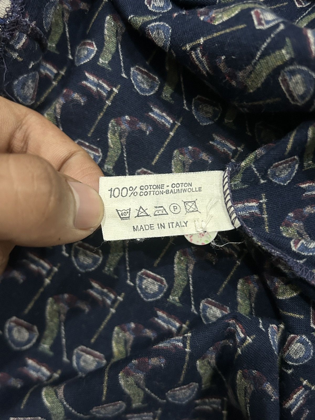 Celine Vintage Celine Monogram Golf Polos Size US S / EU 44-46 / 1 - 5 Thumbnail