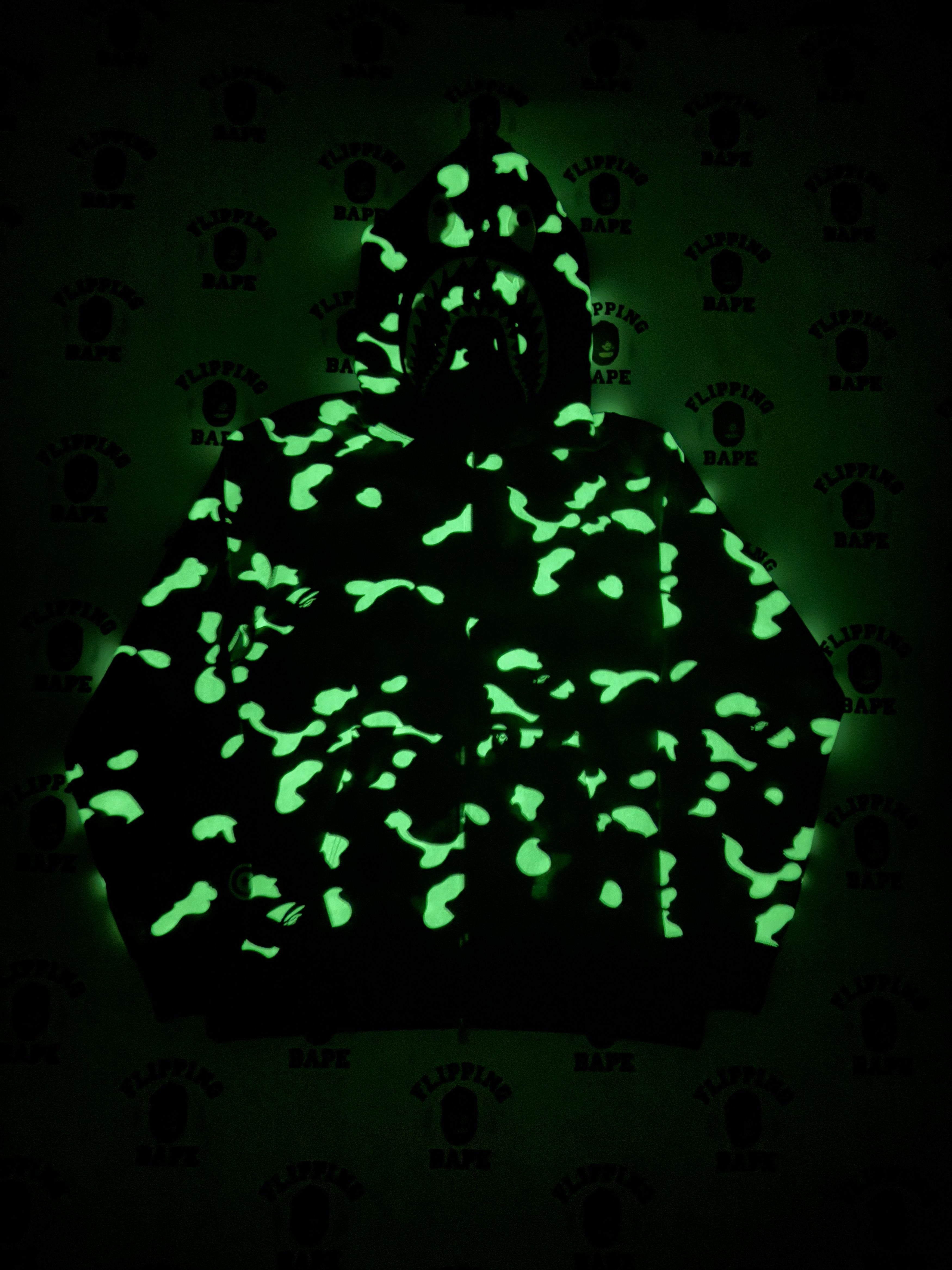 Bape BAPE CITY CAMO SHARK FULL ZIP HOOODIE (SS23) Size US XL / EU 56 / 4 - 2 Thumbnail