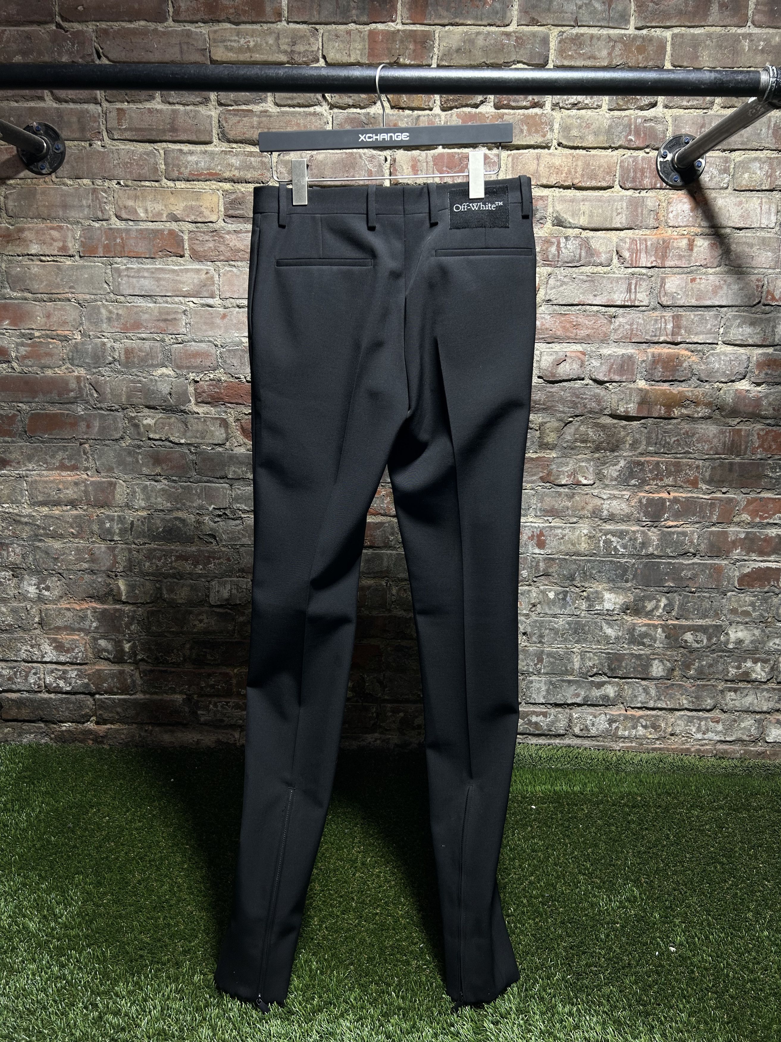 Off-White Off-White Formal Trousers Size 46R - 2 Thumbnail