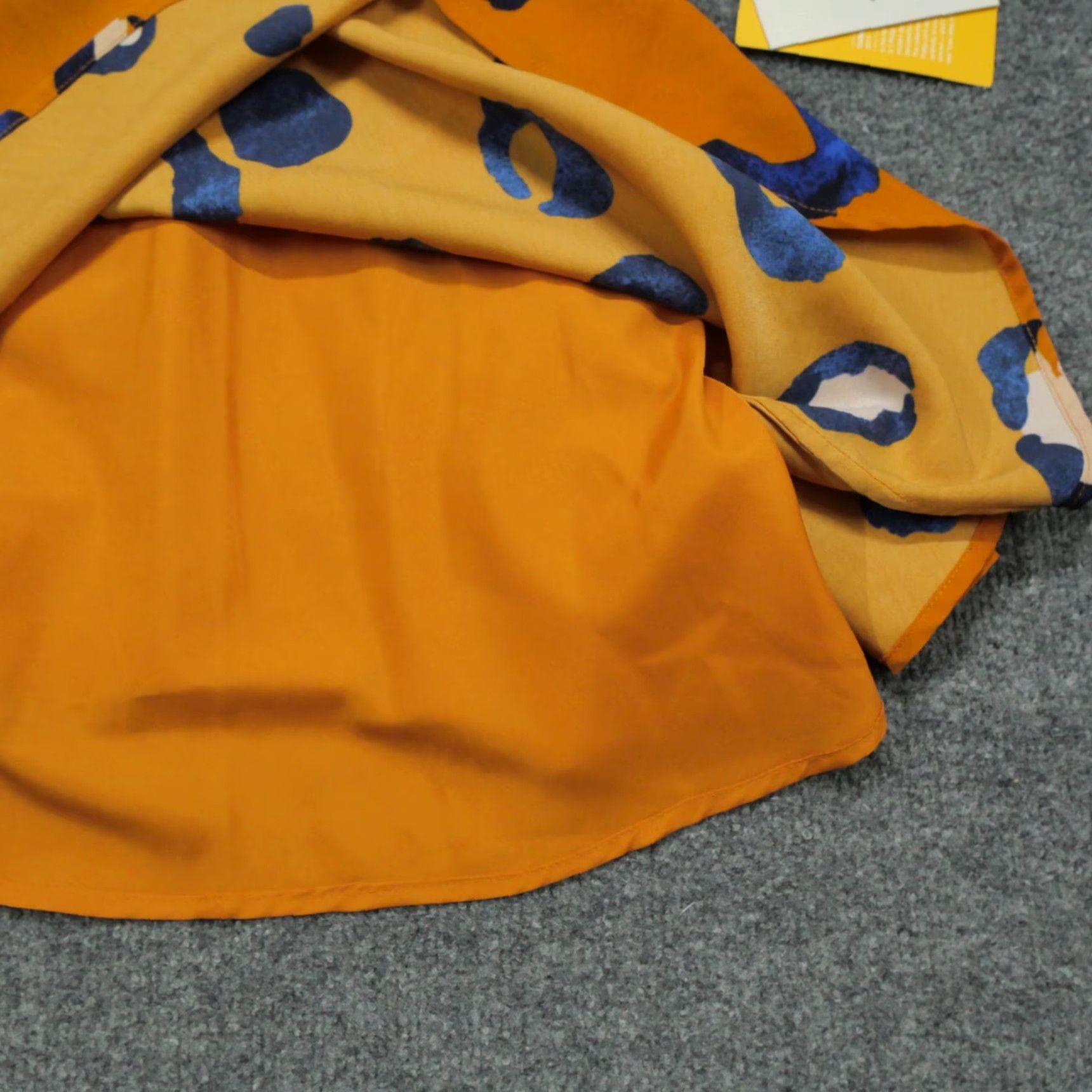 3.1 Phillip Lim VINTAGE 3.1 Phillip Lim Skirt Womens 14 Orange Blue Leopard Target Casual Size 36" / US 14 / IT 50 - 6 Thumbnail