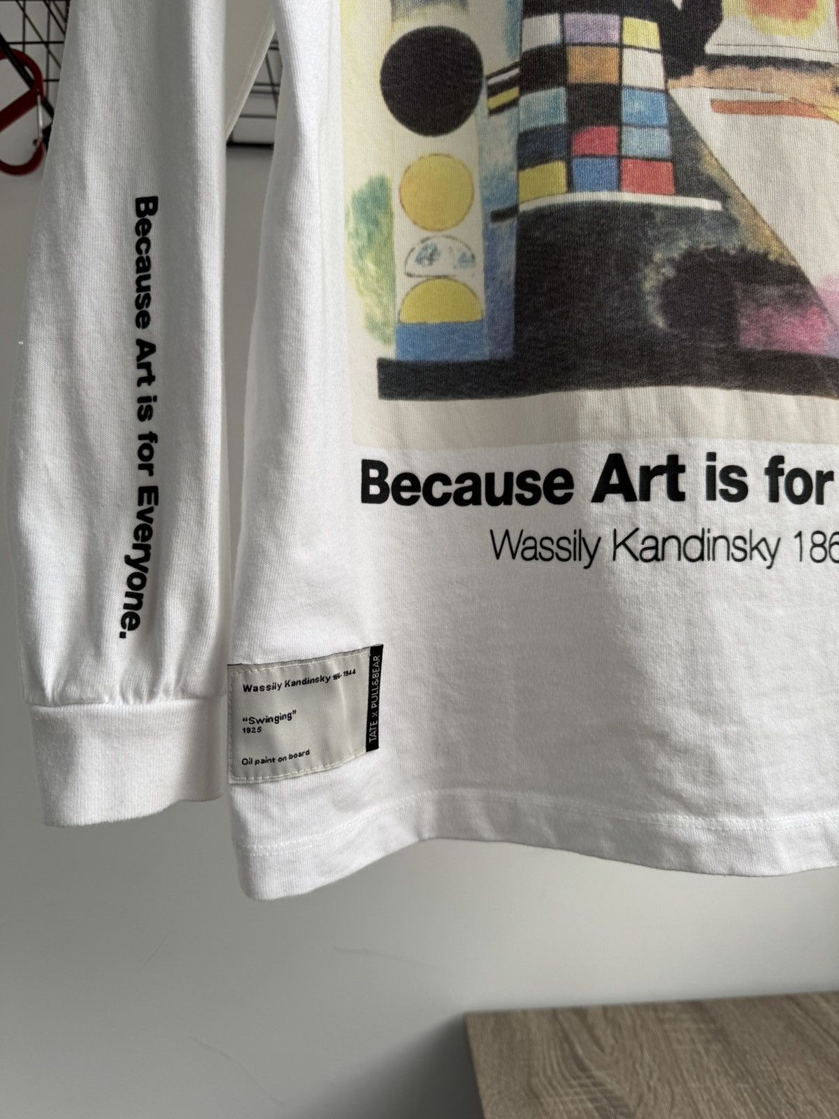 Vintage Vintage Wassily Kandinsky Art Long Sleeve Size US M / EU 48-50 / 2 - 3 Thumbnail