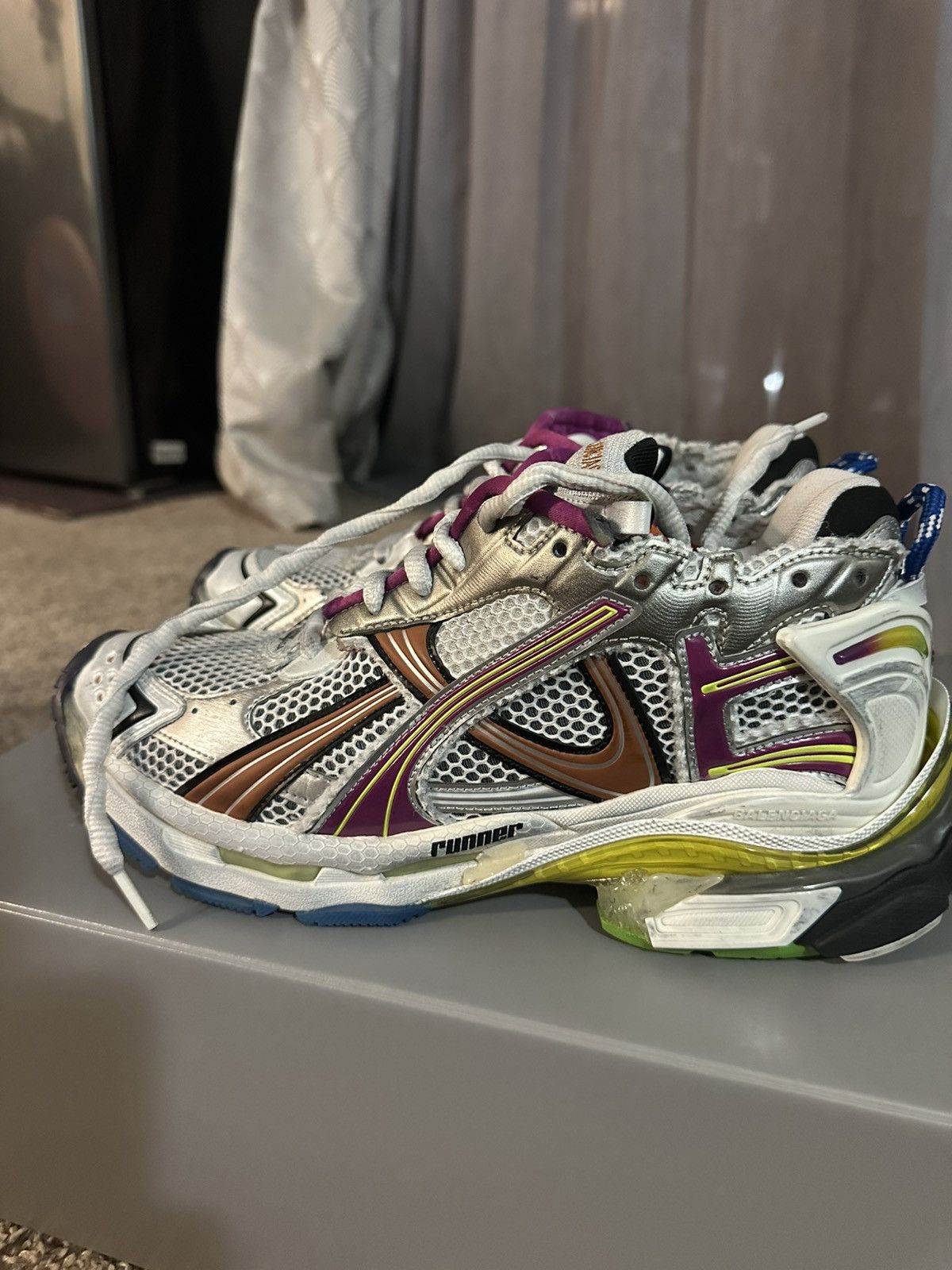 Balenciaga Balenciaga Runner Multi color sneakers Size US 9 / EU 42 - 9 Thumbnail