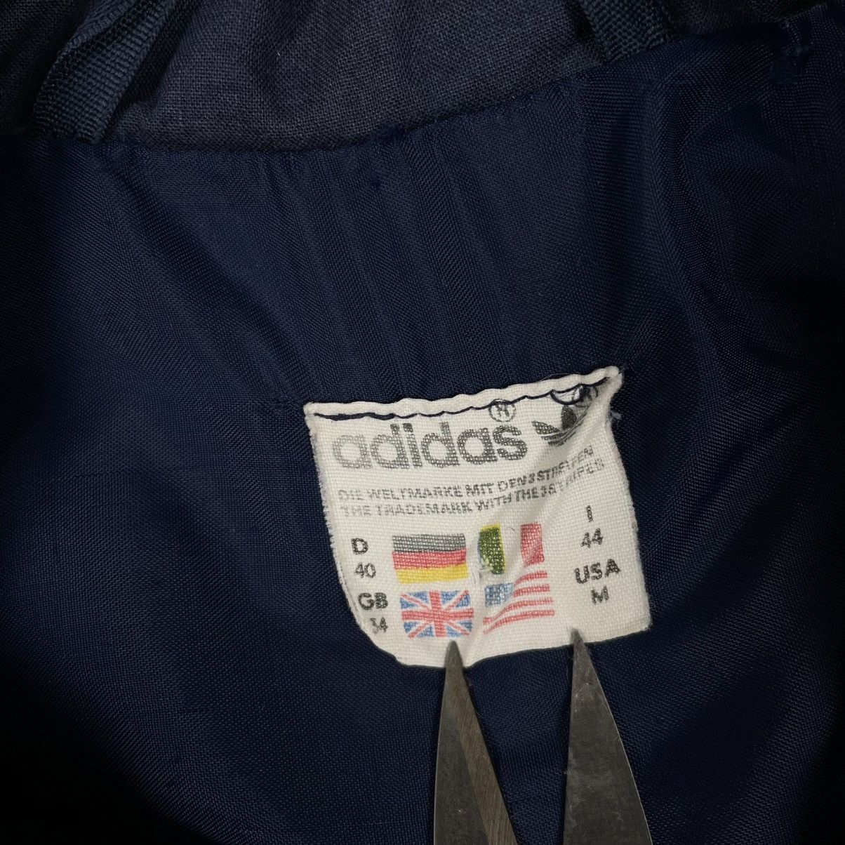 Adidas × Vintage 70s-80s Vintage Adidas Trefoil Logo Faded Jacket Size US M / EU 48-50 / 2 - 7 Thumbnail