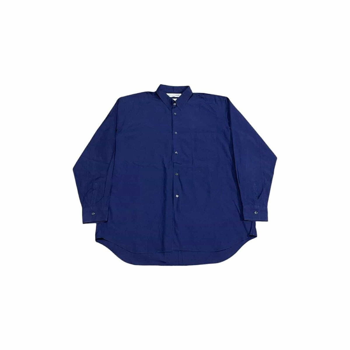 Comme des Garcons SHIRT 🔥Comme Des Garcons Wide Shirt Navy Size US L / EU 52-54 / 3 - 1 Thumbnail
