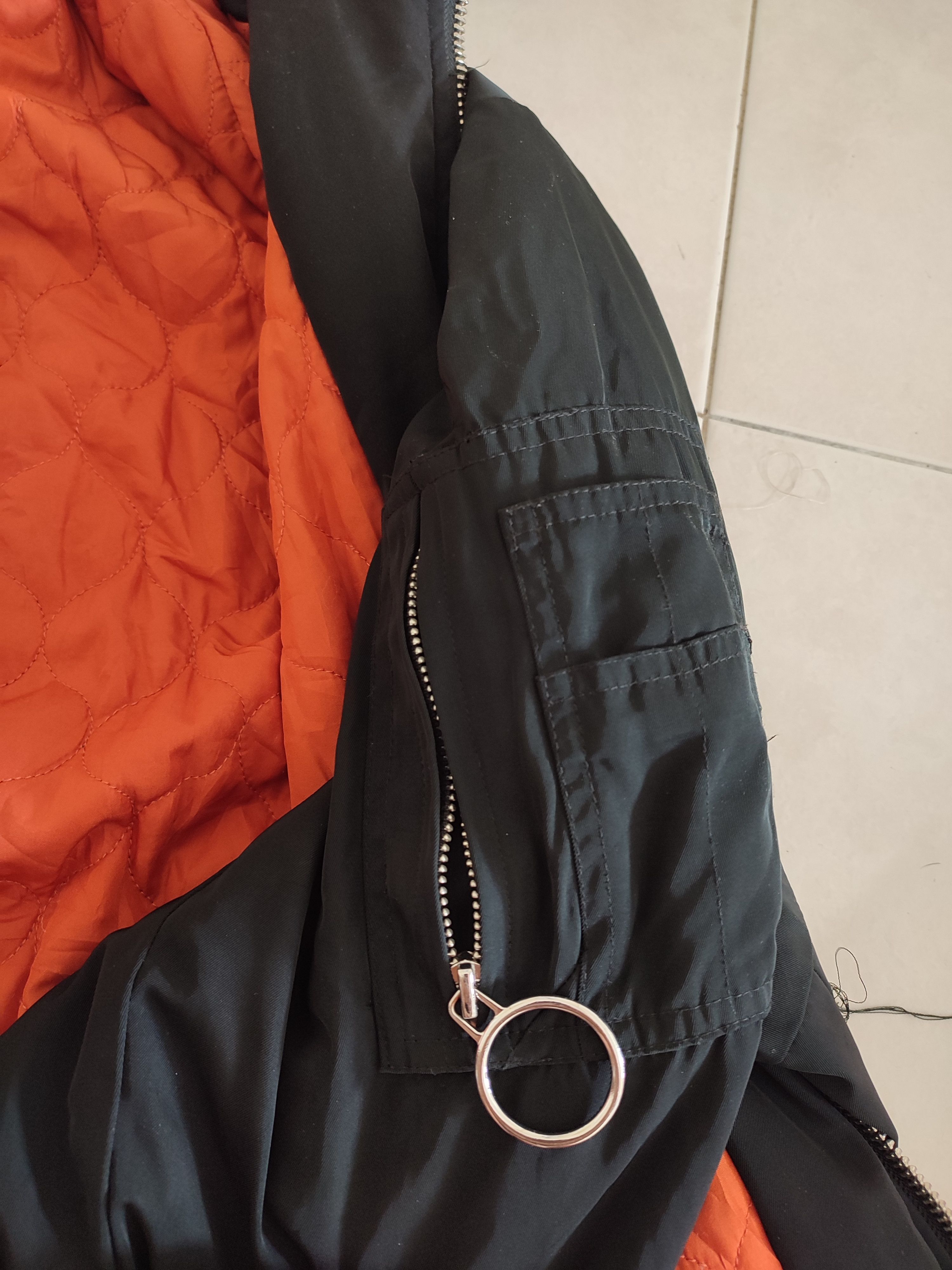 Zara 💥 Super Black 💥 Rare Zara Bomber Jackets Size US L / EU 52-54 / 3 - 5 Thumbnail