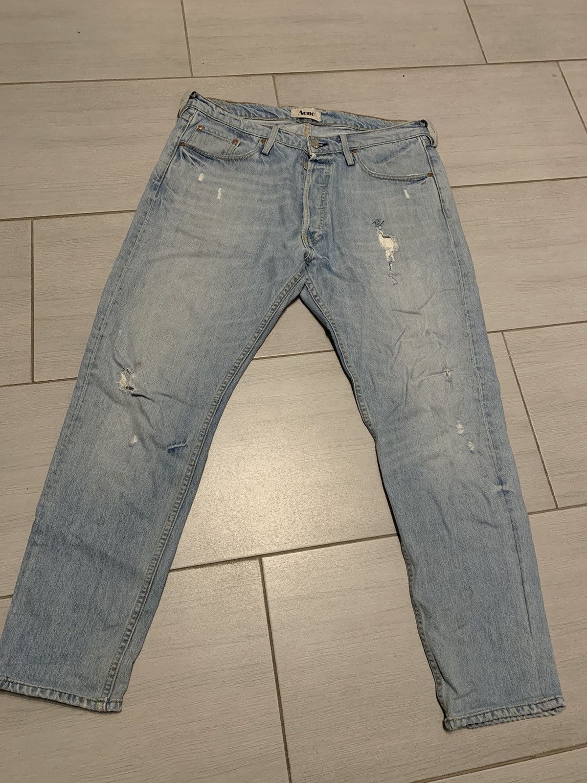 Acne Studios Acne studios street designer fashion style denim jeans Y2K Size US 34 / EU 50 - 6 Thumbnail