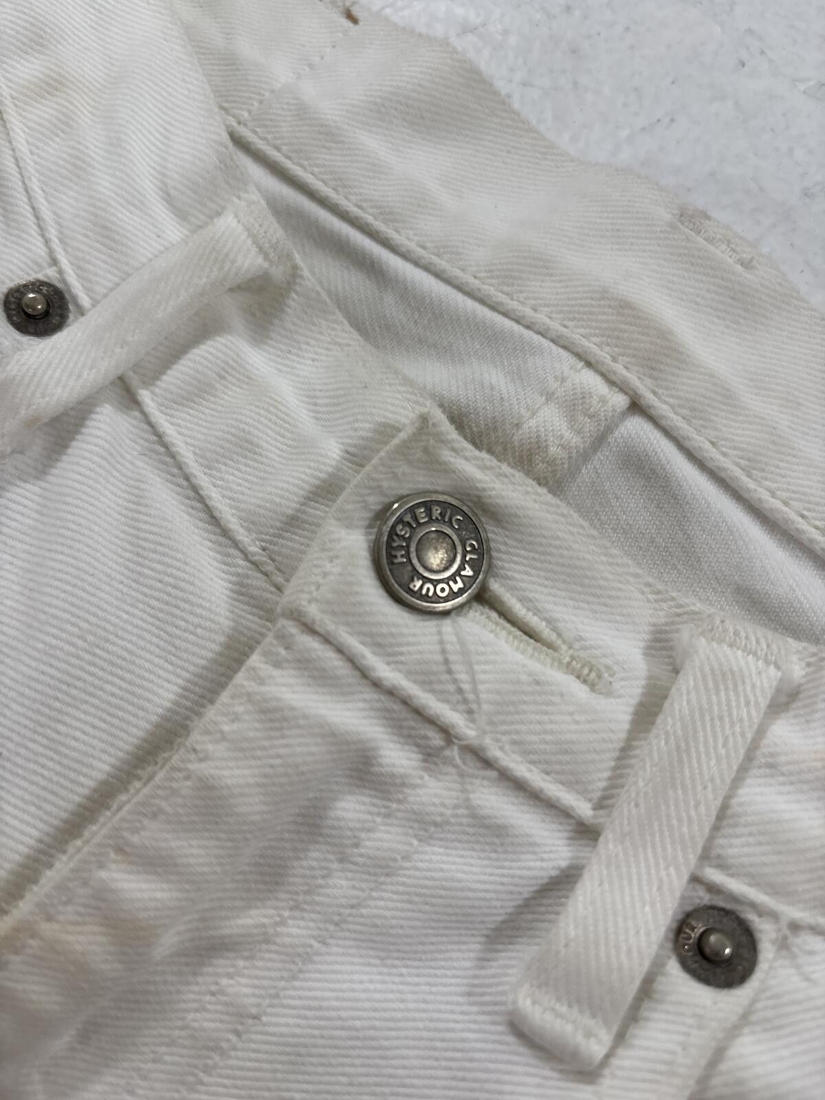 Hysteric Glamour Hysteric Hagi White Denim Size US 28 / EU 44 - 4 Thumbnail