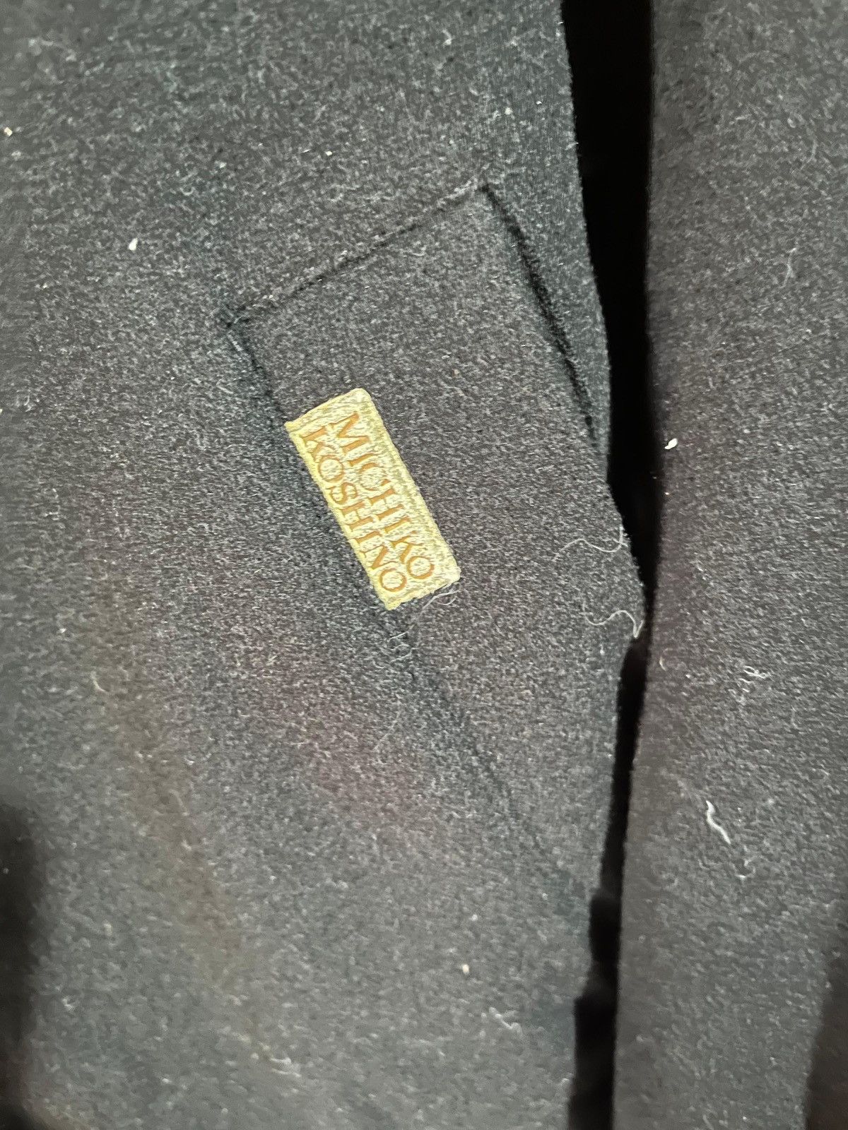 Michiko Koshino Very rare vintage work jacket woll michiko khosini Size US L / EU 52-54 / 3 - 4 Thumbnail