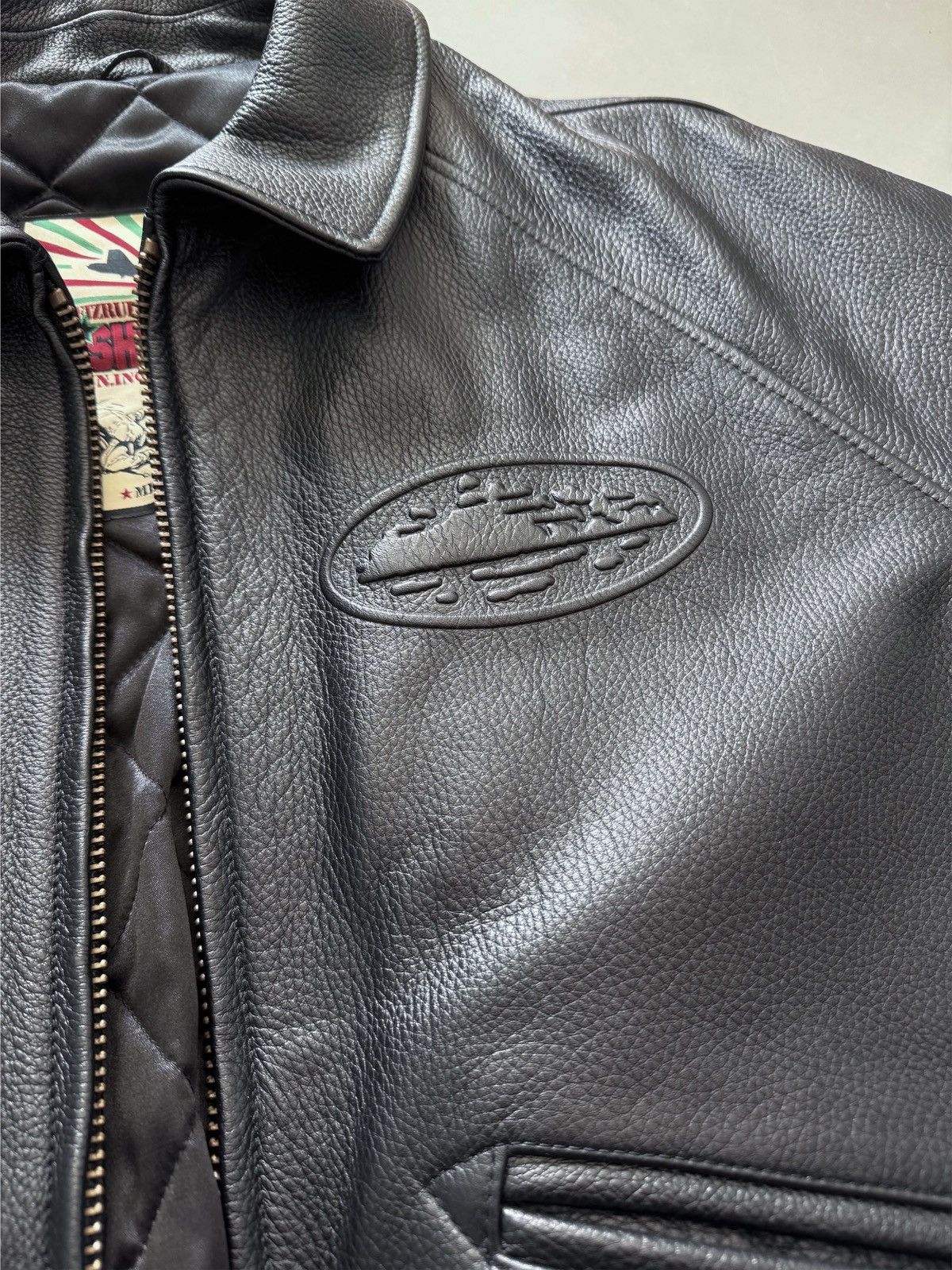Corteiz Corteiz DA Skydive Leather Jacket Size US M / EU 48-50 / 2 - 3 Thumbnail