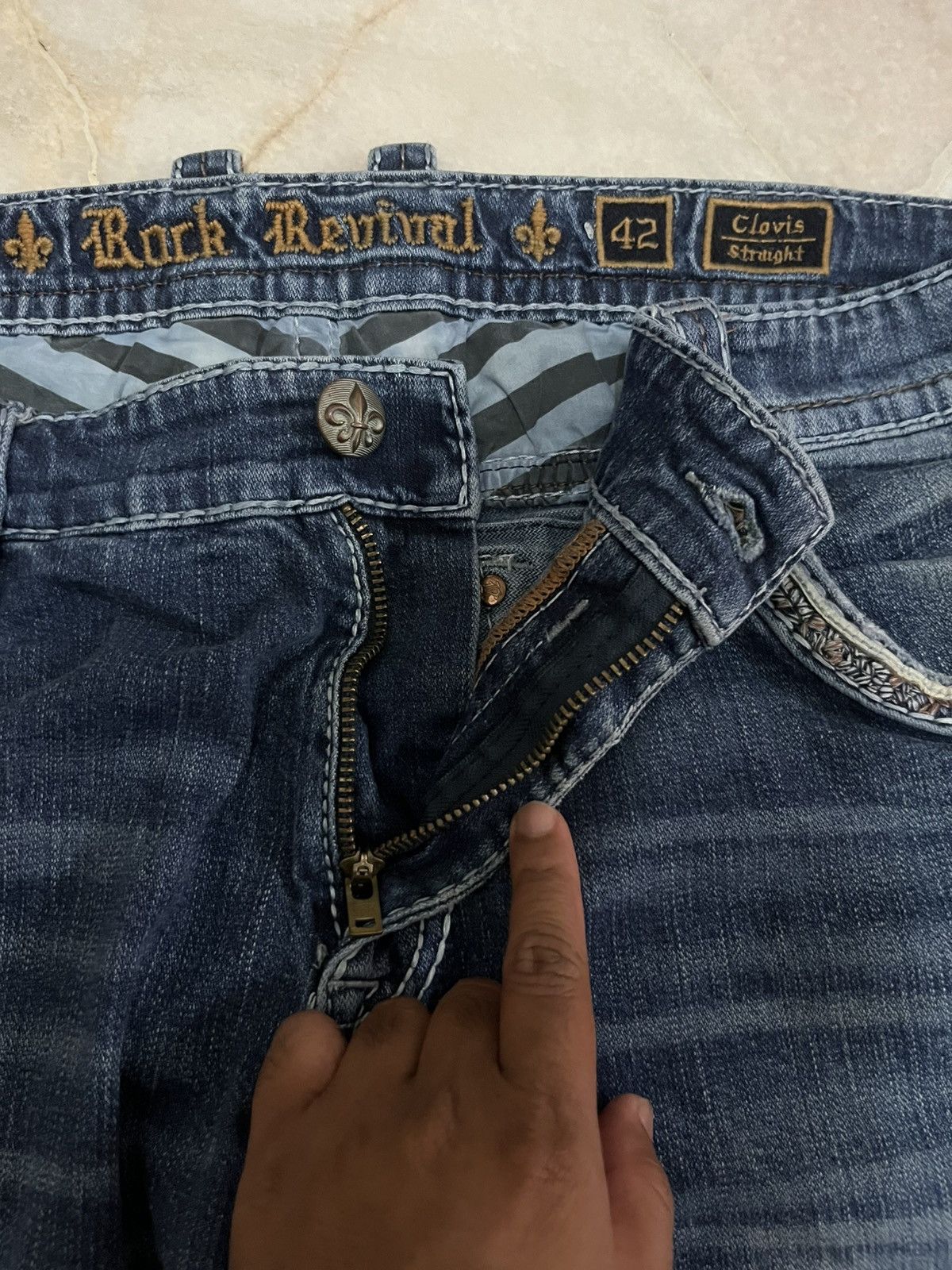 Rock Revival ROCK REVIVAL JEANS Size US 42 / EU 58 - 8 Thumbnail