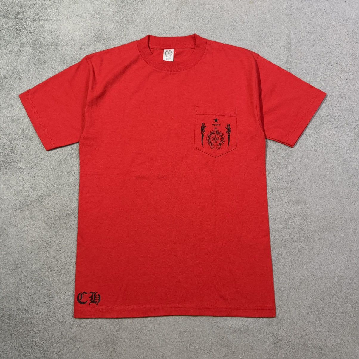Chrome Hearts RARE! 2010s Jarvis FOTI Red Size US M / EU 48-50 / 2 - 1 Thumbnail