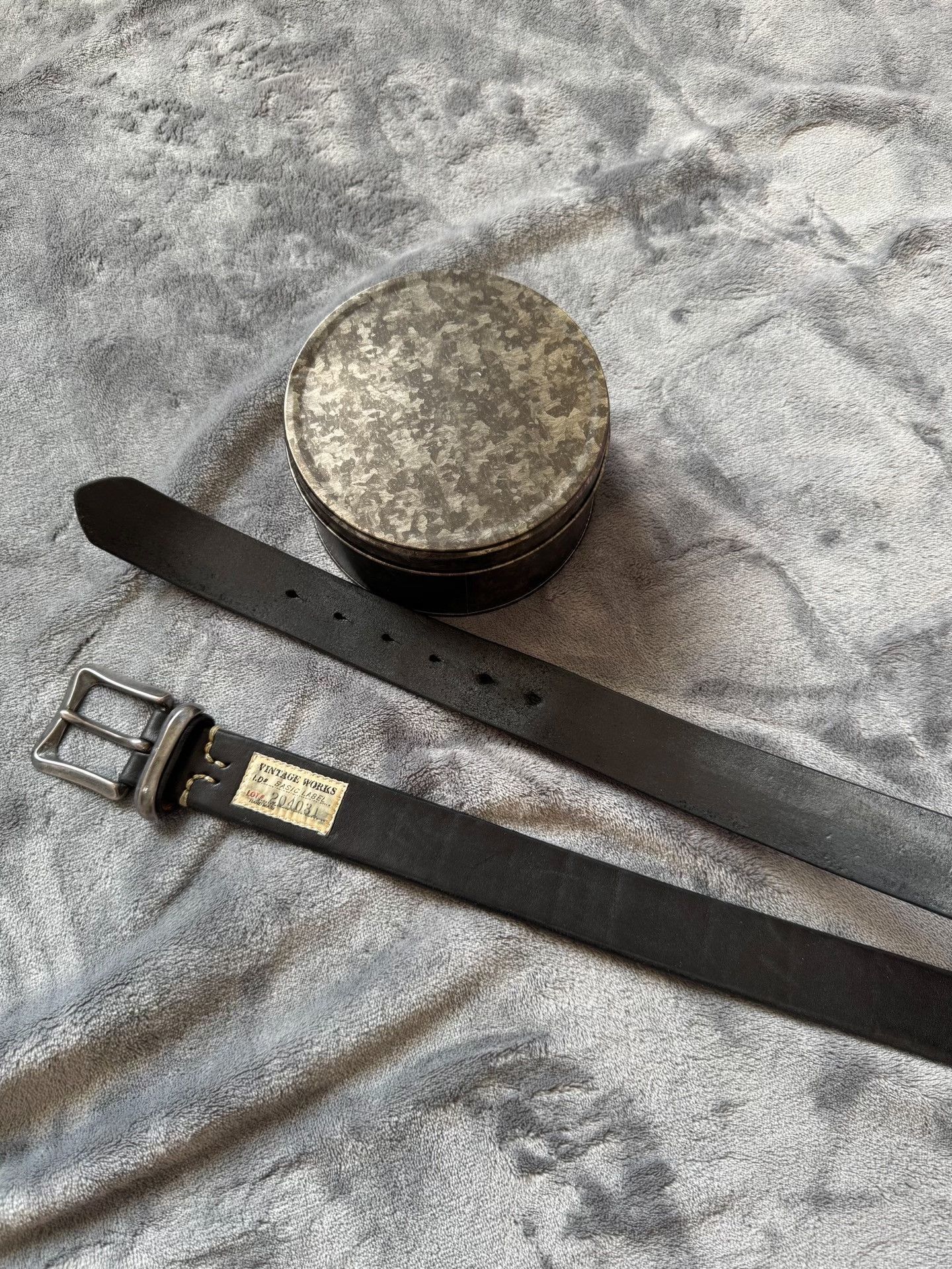 VINNY's VINTAGE WORKS Handmade Vintage Leather Belt Size ONE SIZE - 1 Thumbnail
